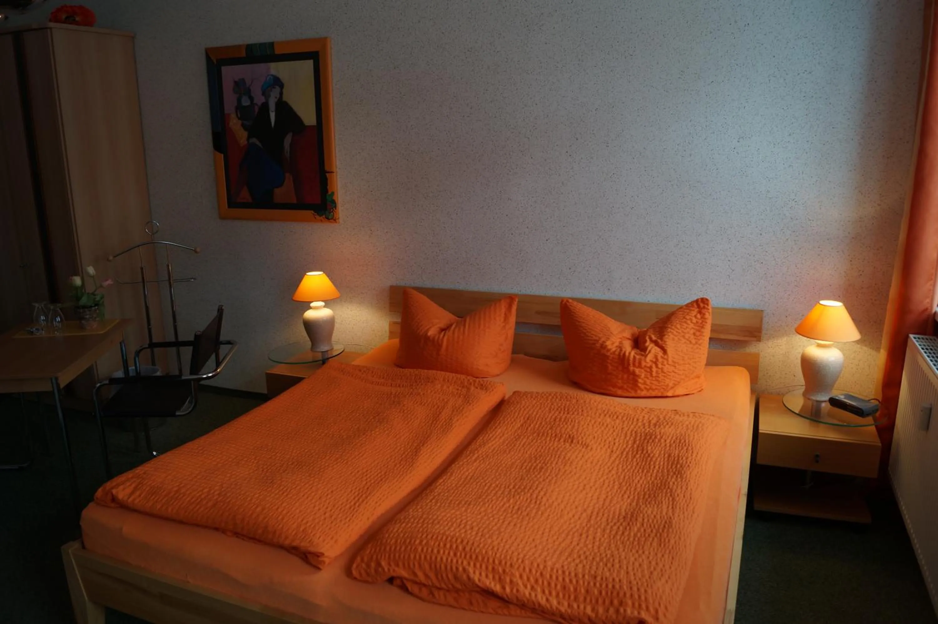 Bed in Pension Wegerich