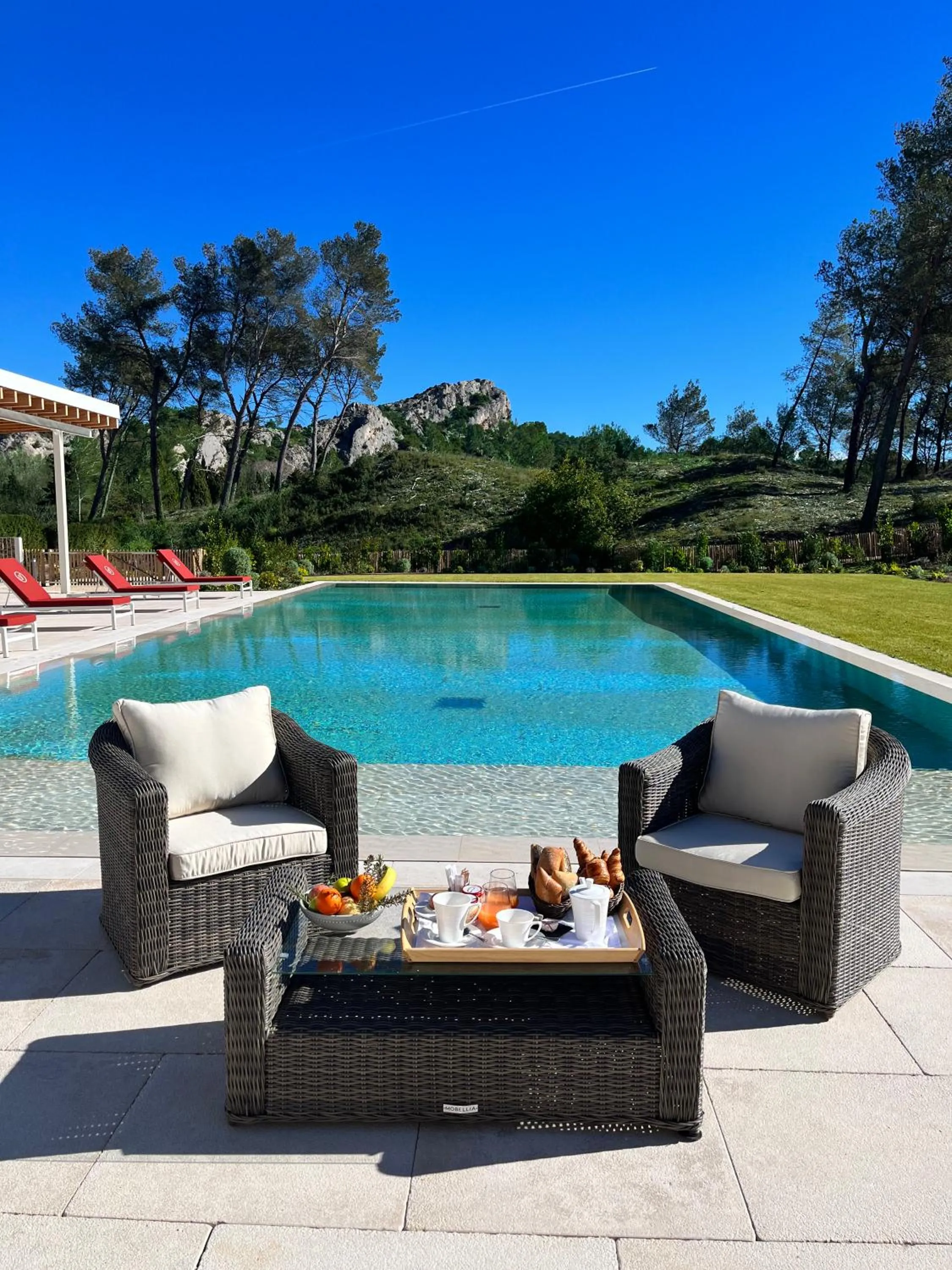 Natural landscape in Domaine de Valmouriane