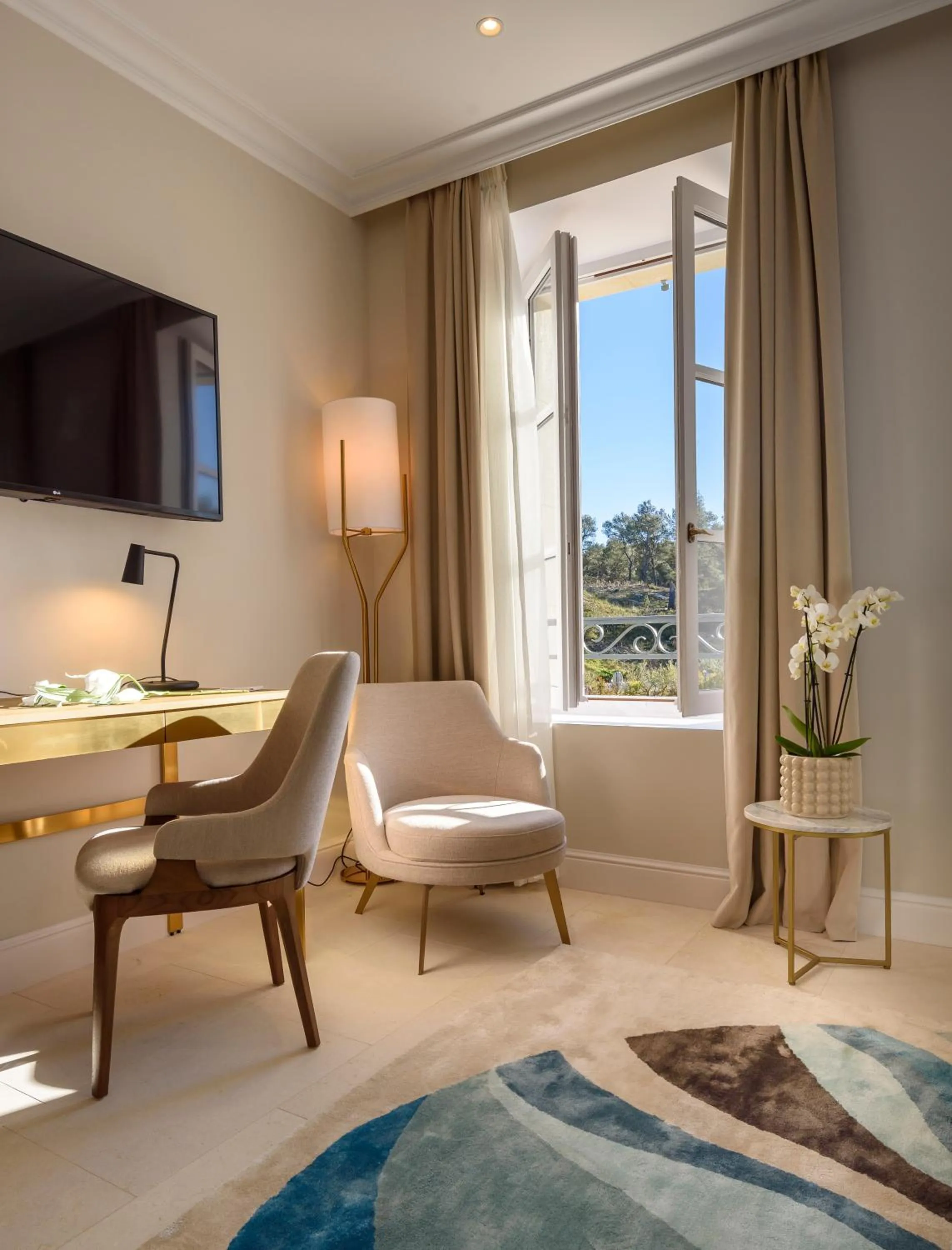 Natural landscape in Domaine de Valmouriane