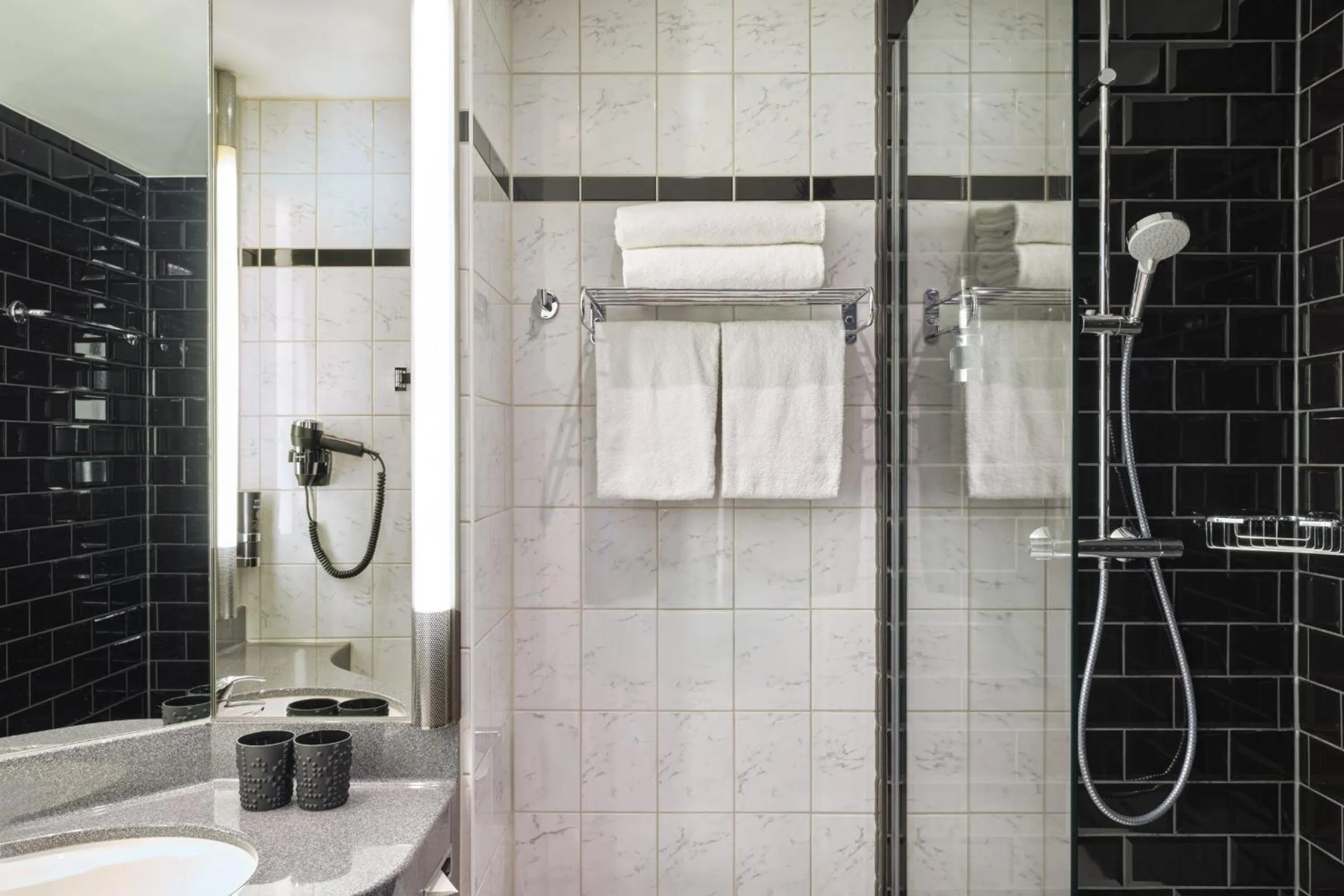 Bathroom in NYX Hotel Berlin Köpenick by Leonardo Hotels