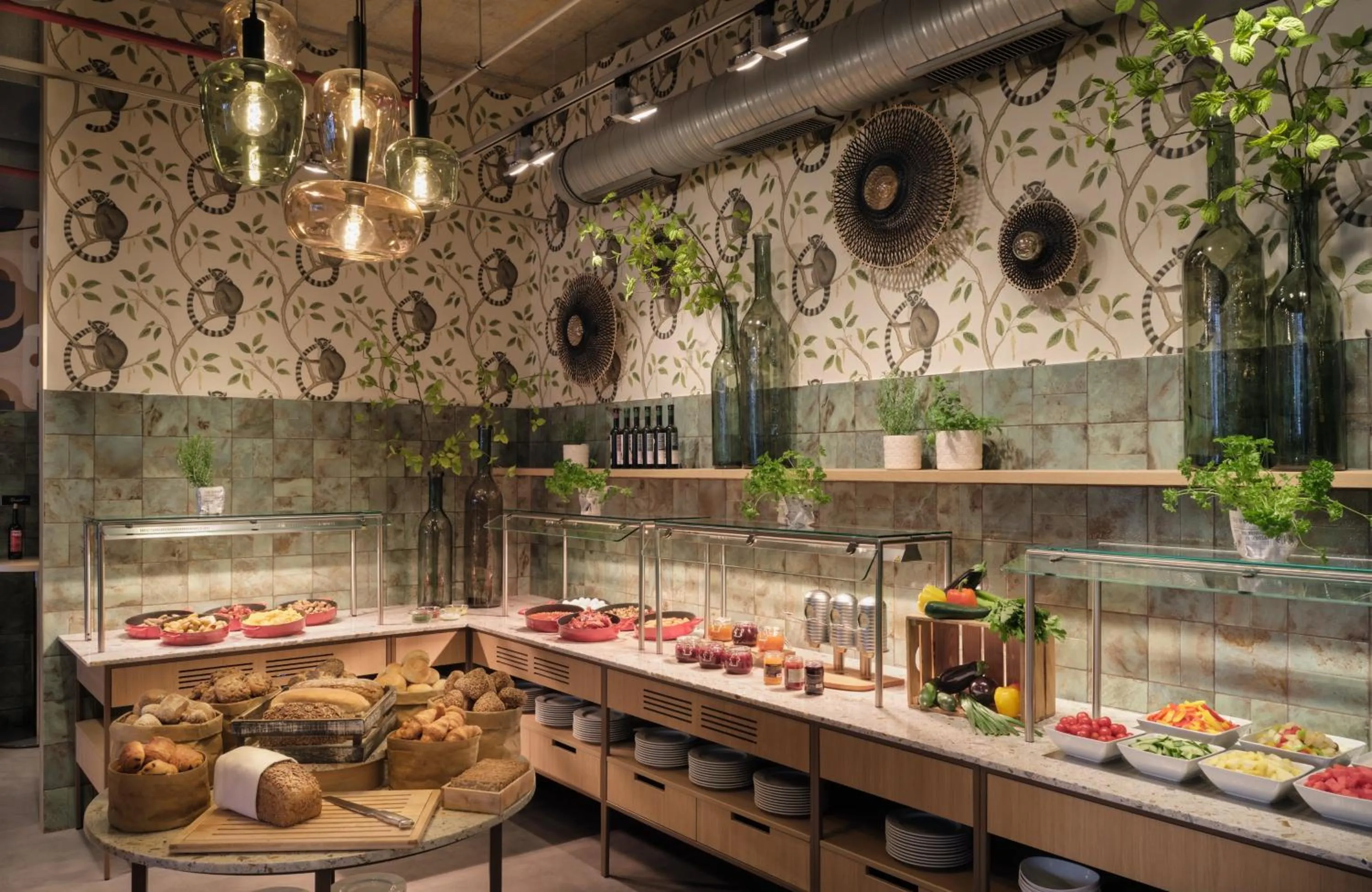 Buffet breakfast in NYX Hotel Berlin Köpenick by Leonardo Hotels