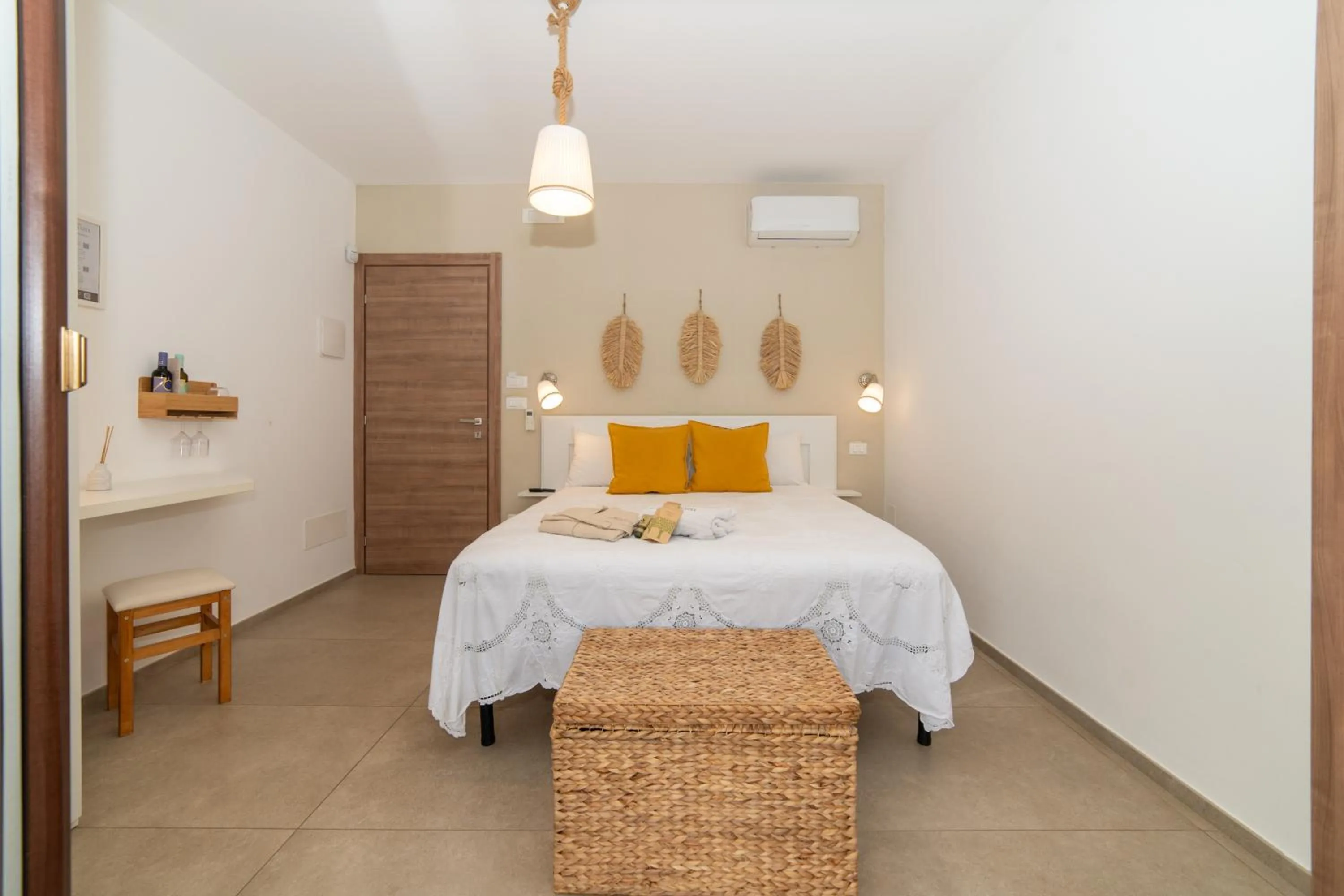 Bed in Villa Mamma Grazia Rooms