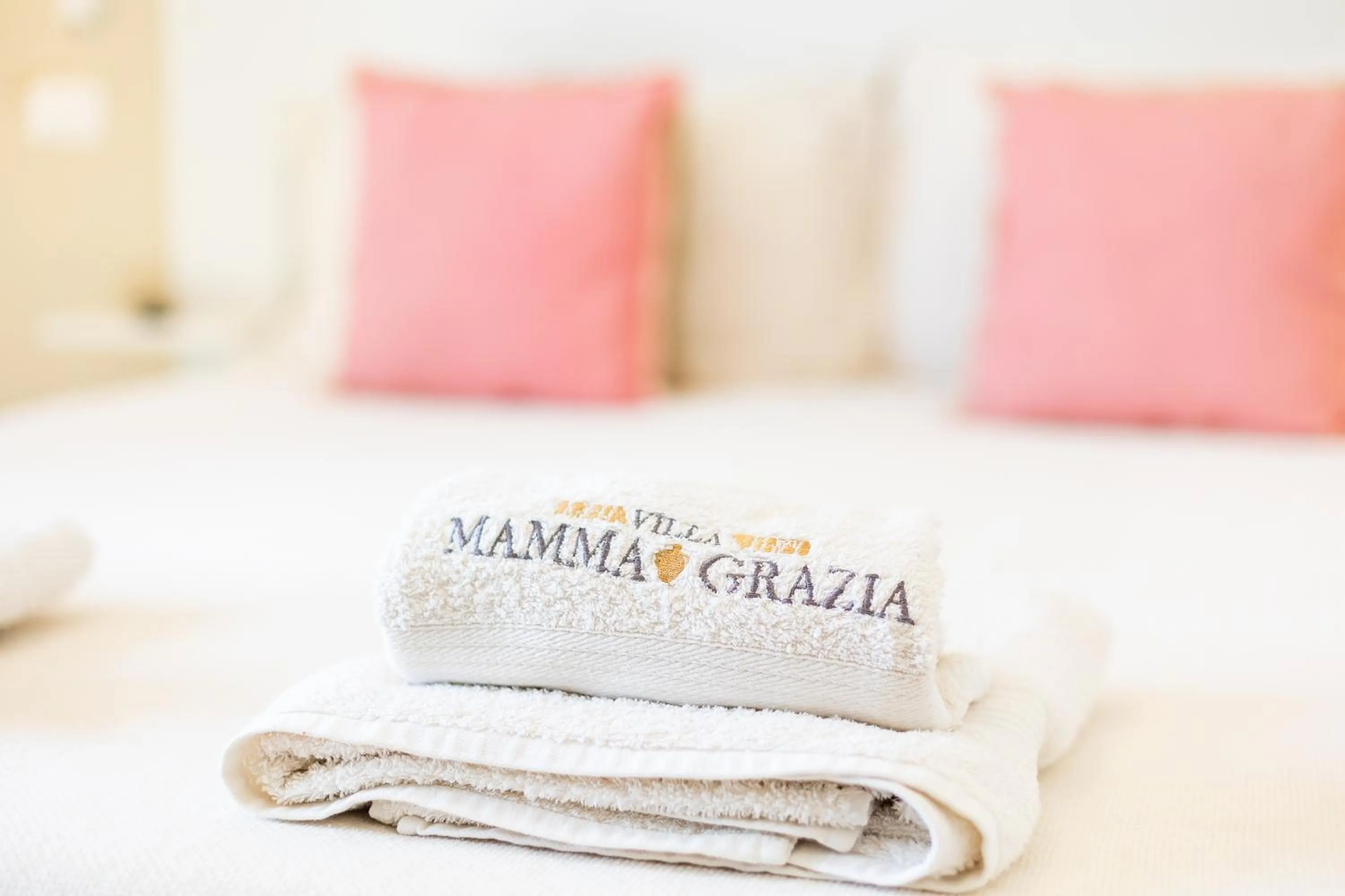 Bed in Villa Mamma Grazia Rooms