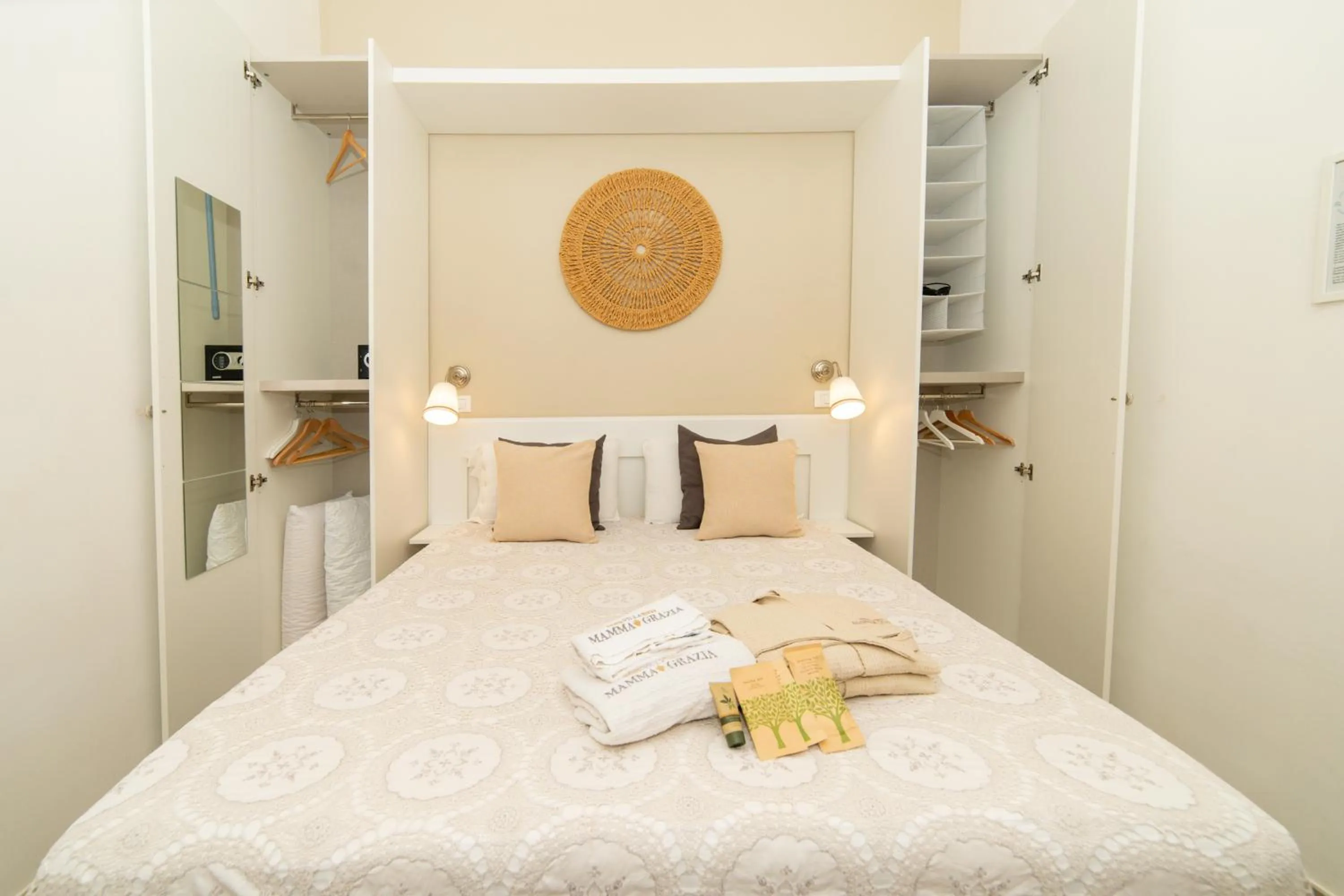 Bed in Villa Mamma Grazia Rooms