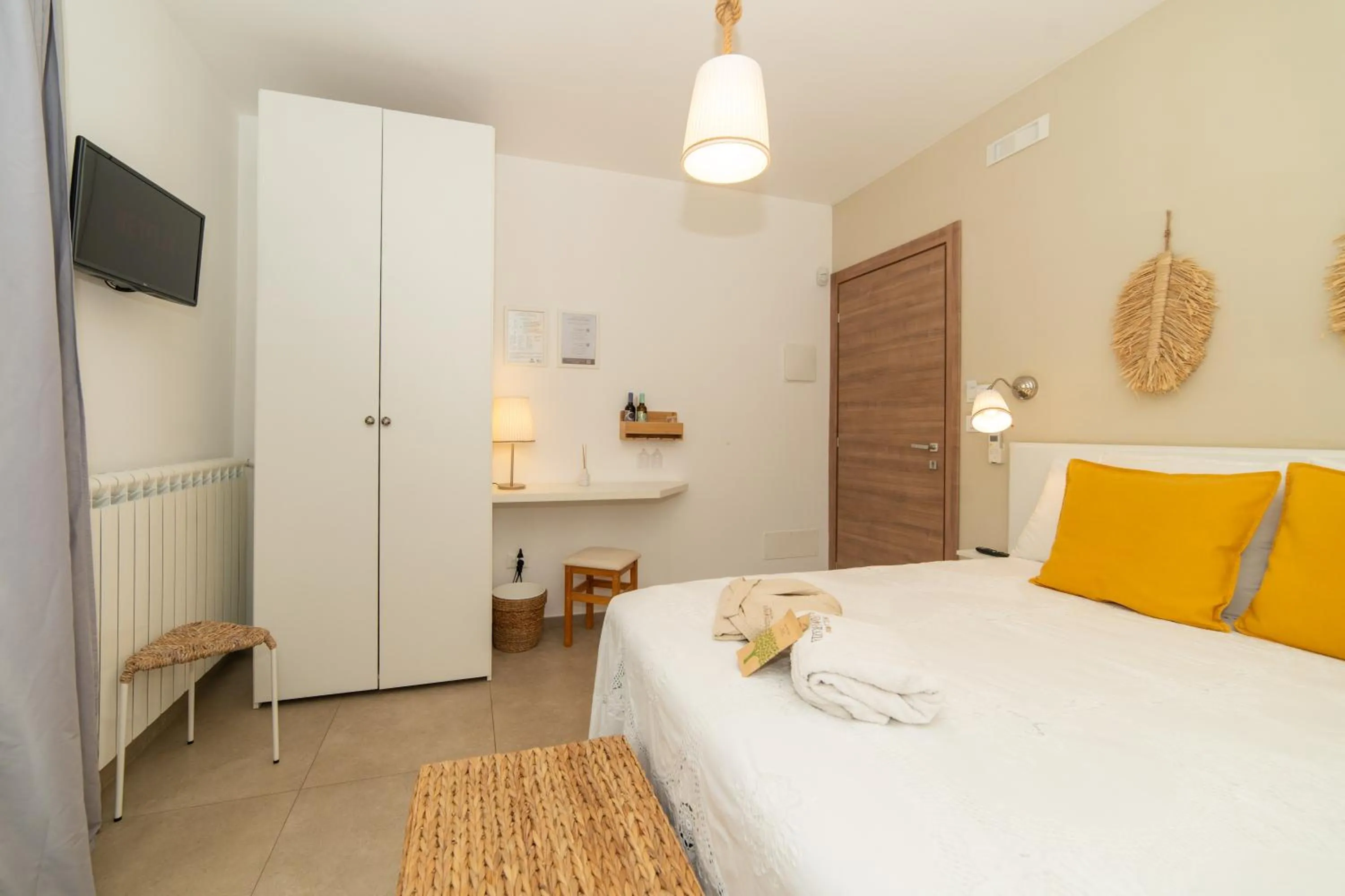 Bed in Villa Mamma Grazia Rooms