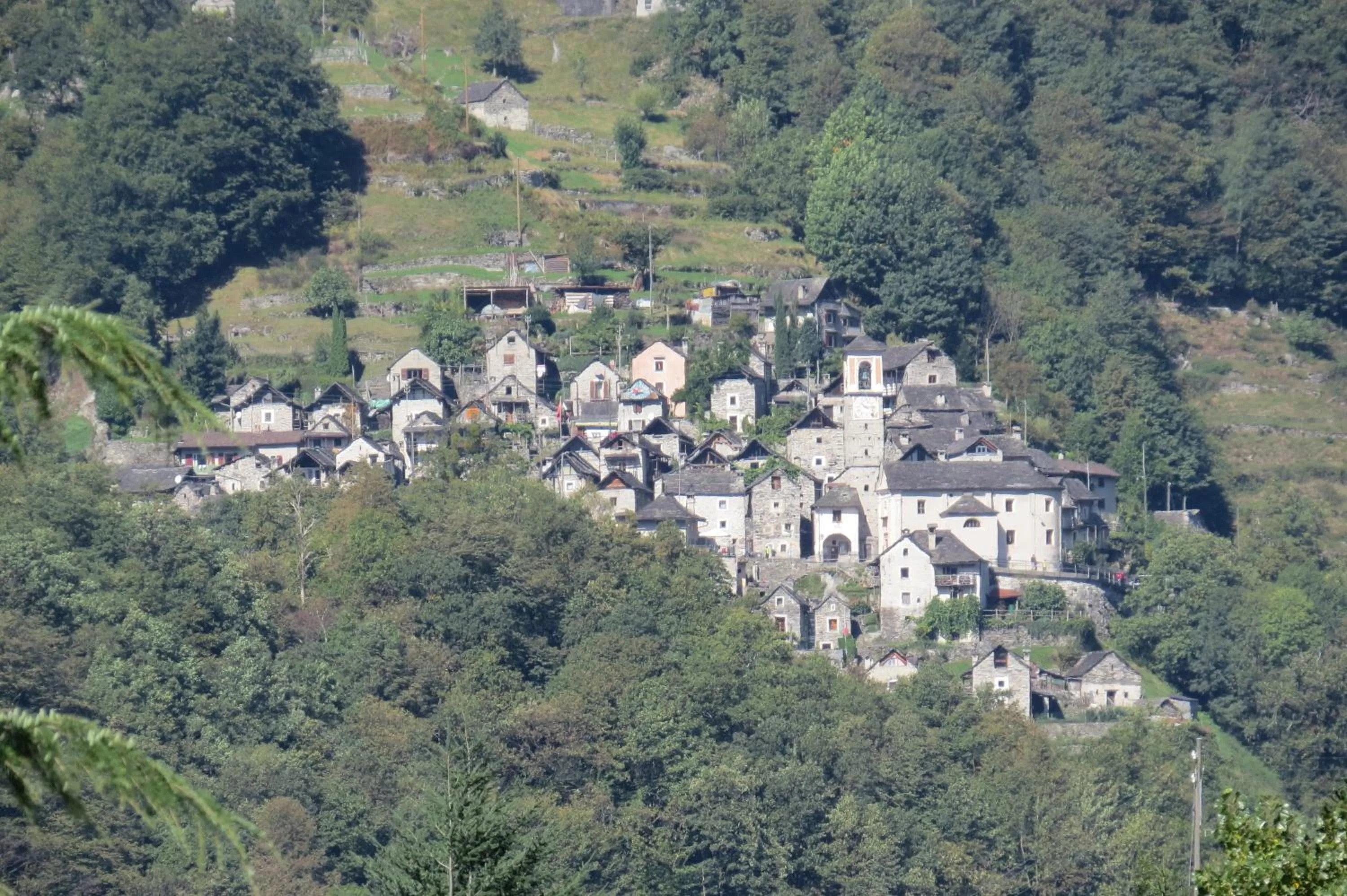 On site in Hotel Pizzo Vogorno