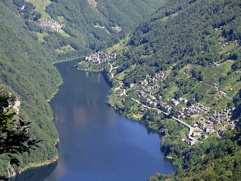 Bird's eye view in Hotel Pizzo Vogorno