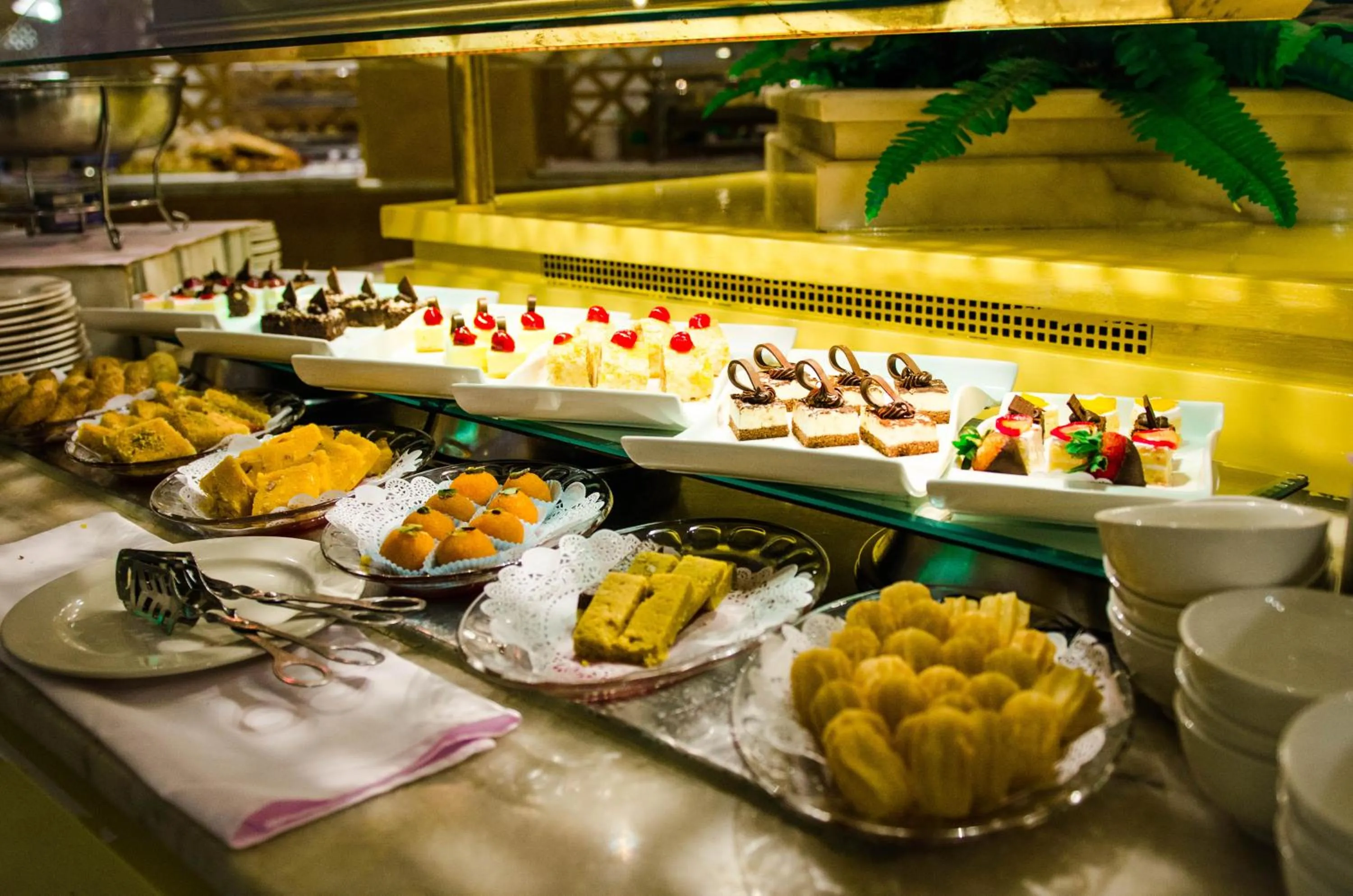 Food close-up in Jeddah Grand Hotel