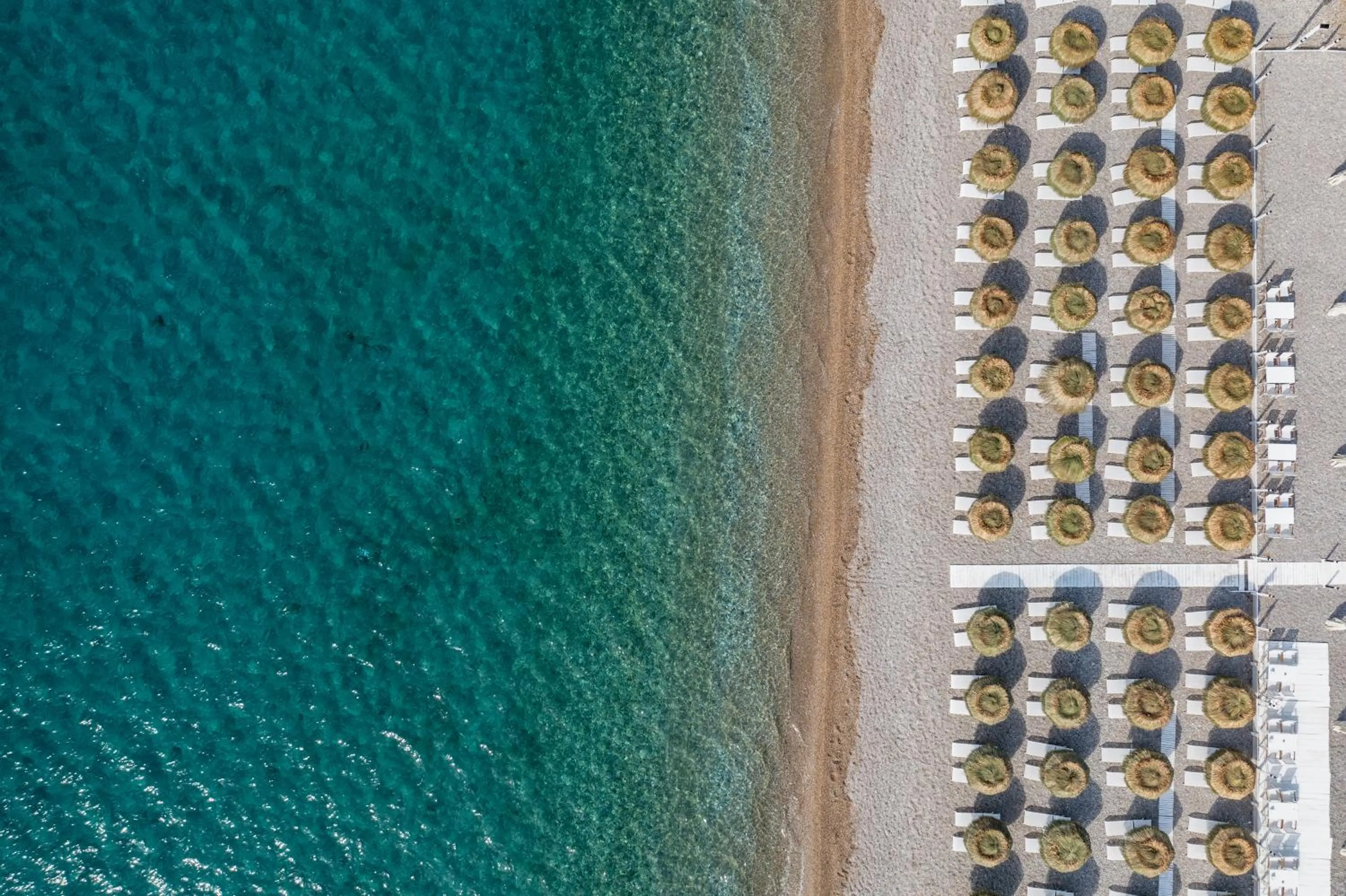 Bird's eye view in Otel Beyaz İnci