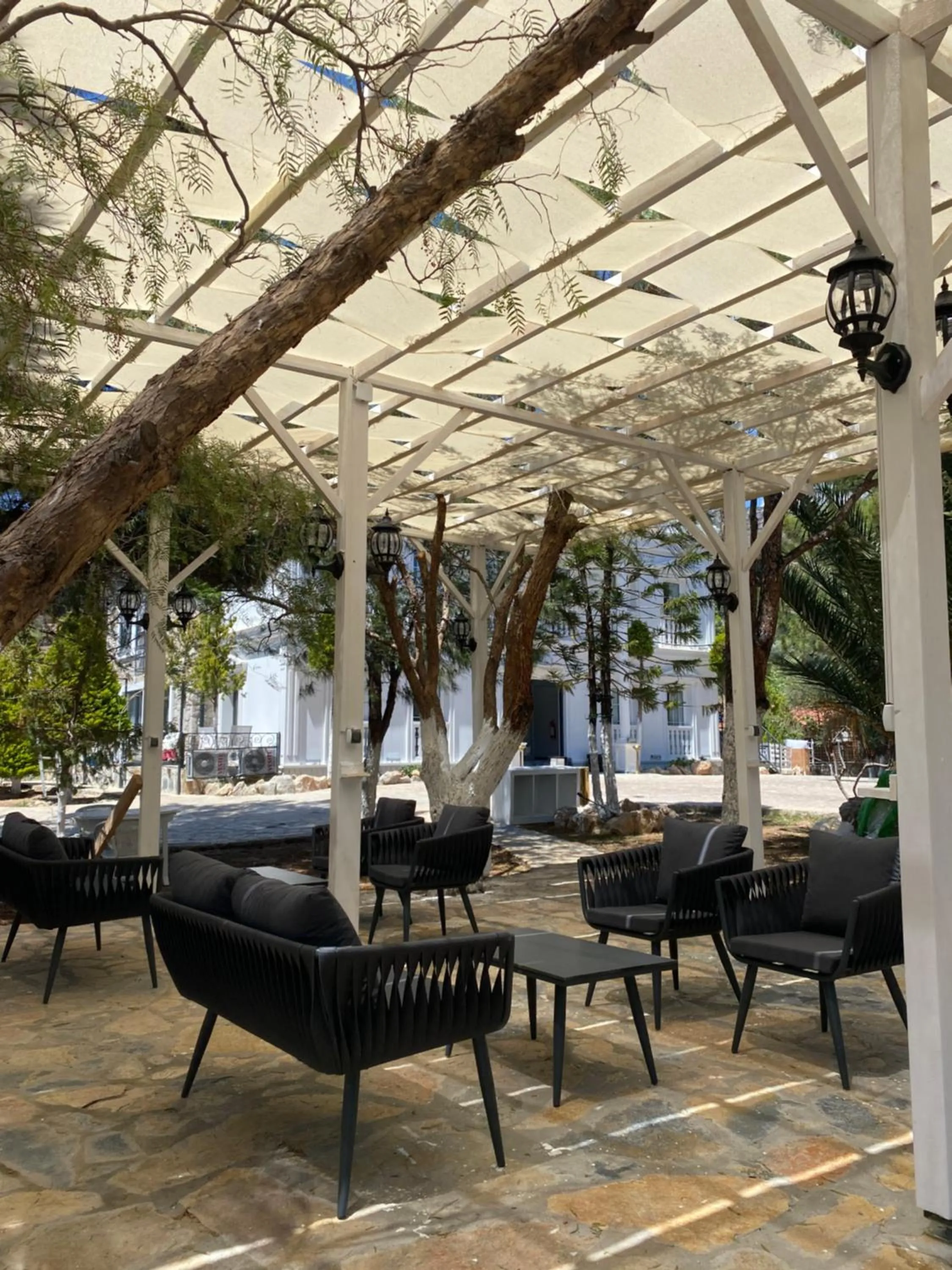 Seating area in Otel Beyaz İnci