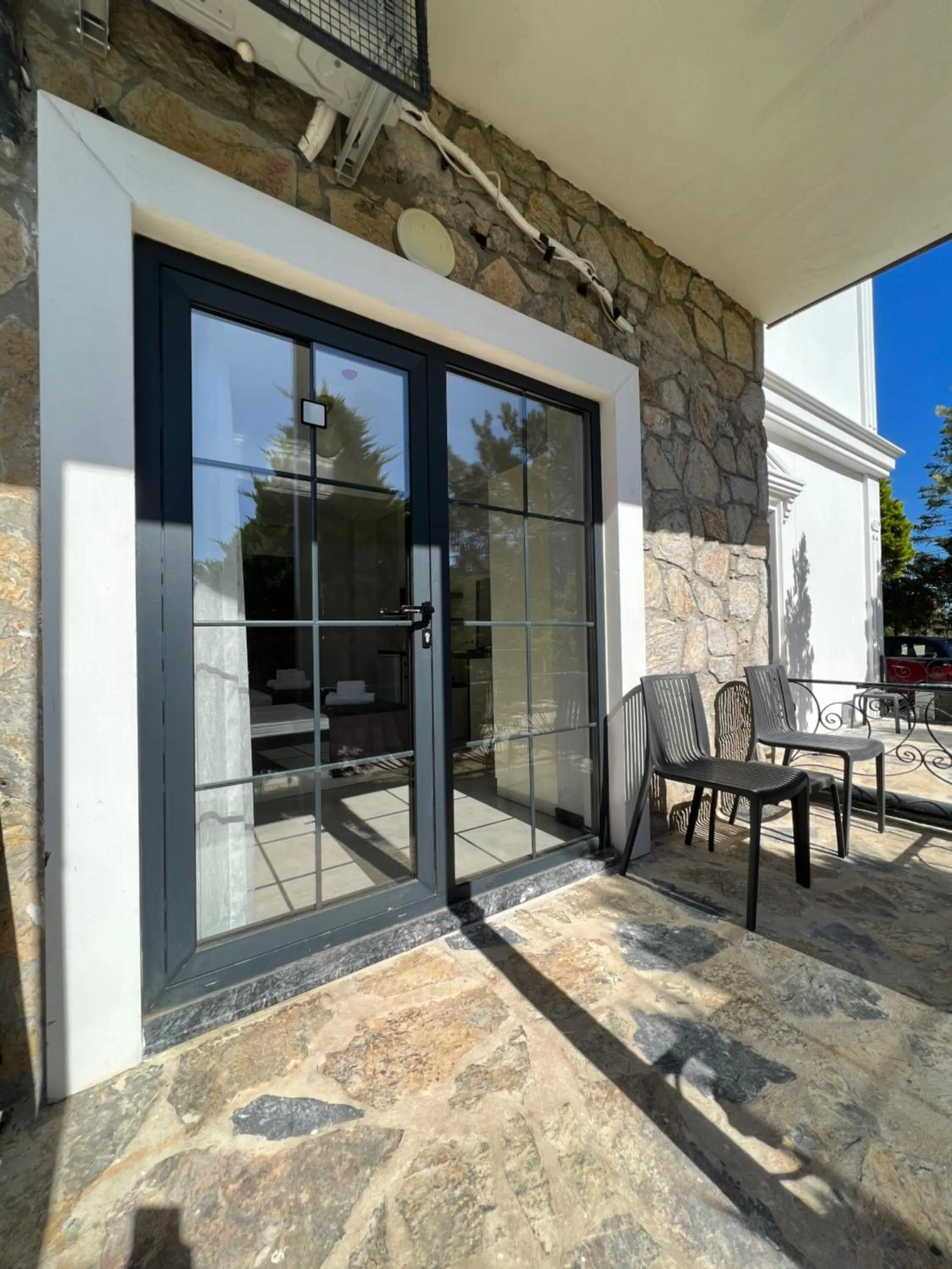 Balcony/Terrace in Otel Beyaz İnci