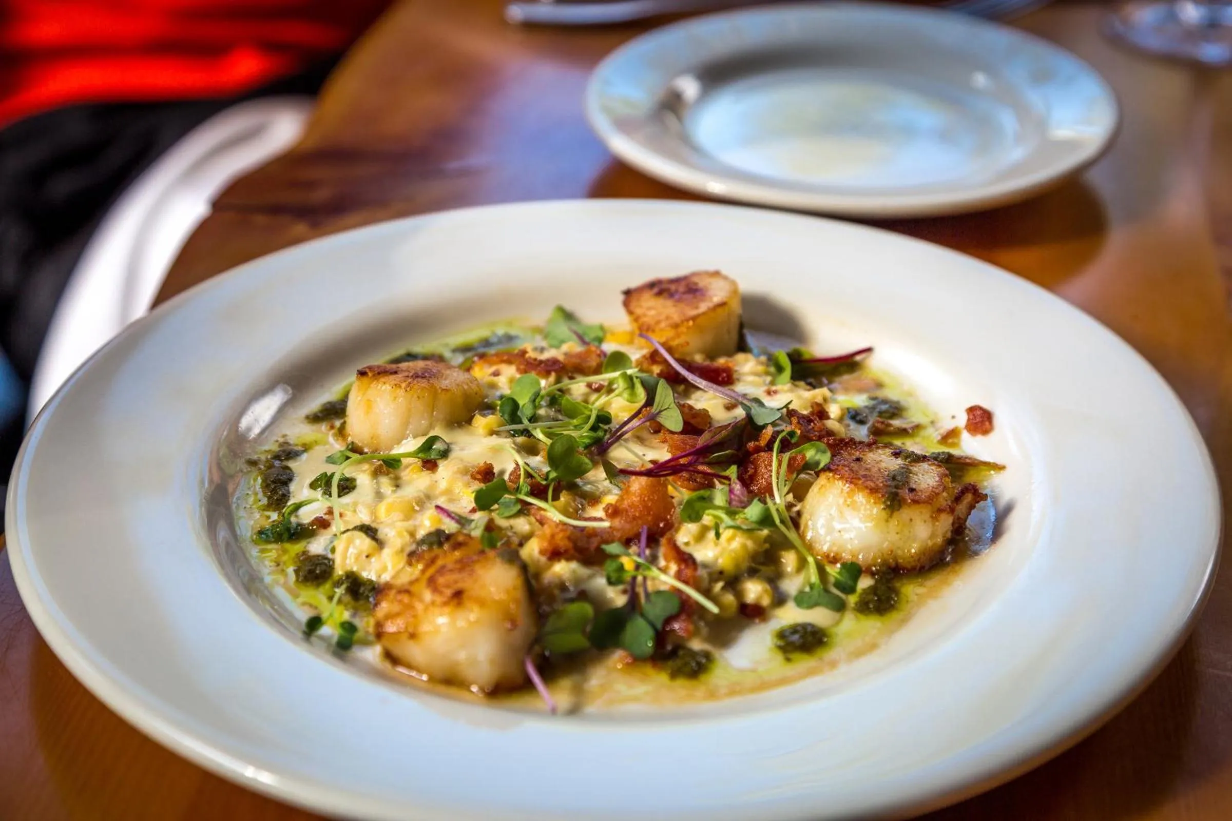 Food close-up in Evergreen Lodge at Yosemite