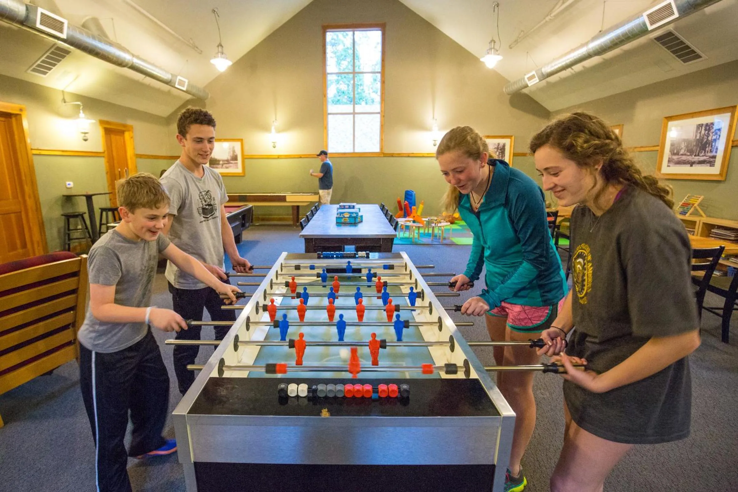 Game Room in Evergreen Lodge at Yosemite