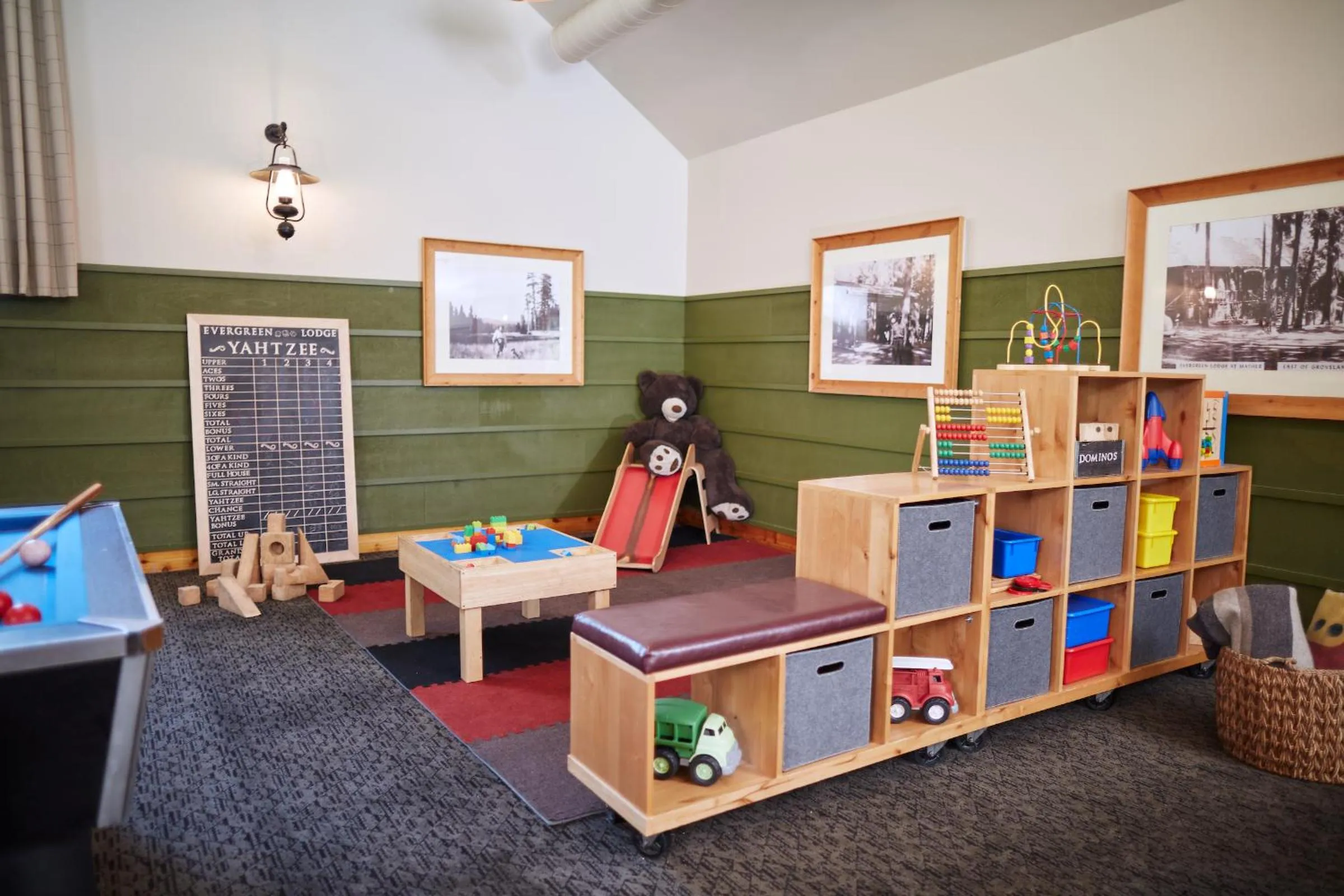 Kids's club in Evergreen Lodge at Yosemite