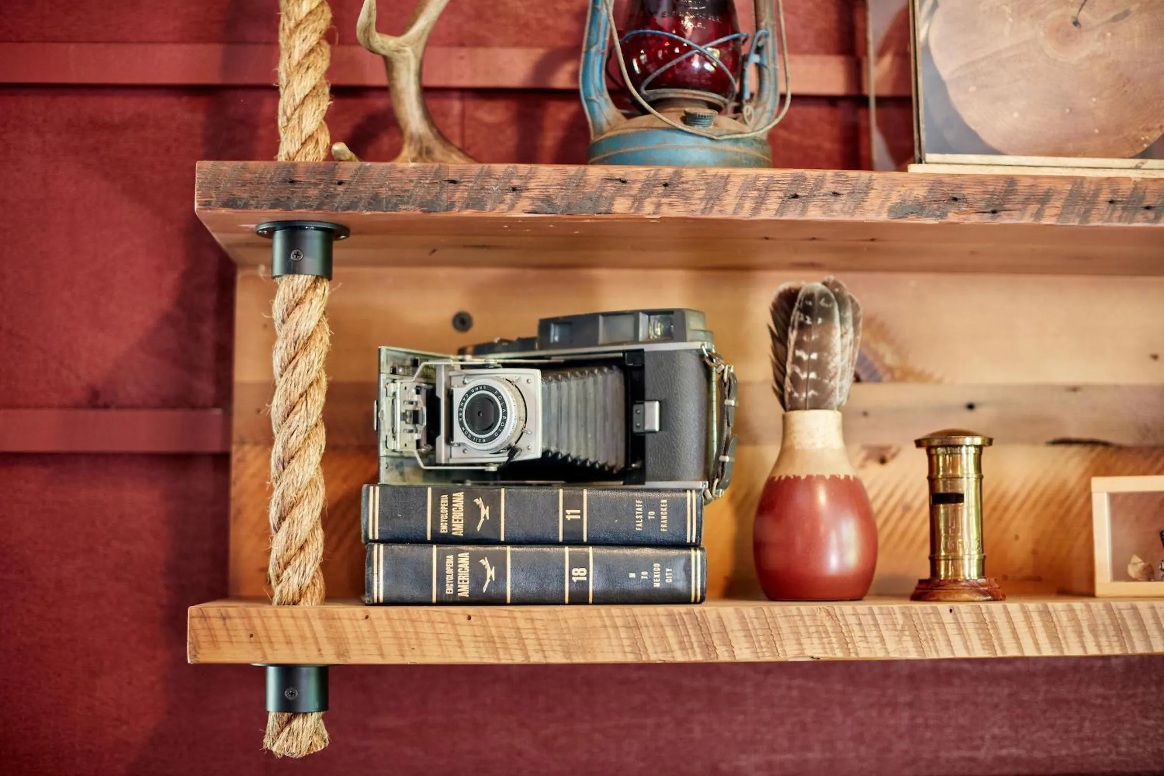 Lobby or reception in Evergreen Lodge at Yosemite