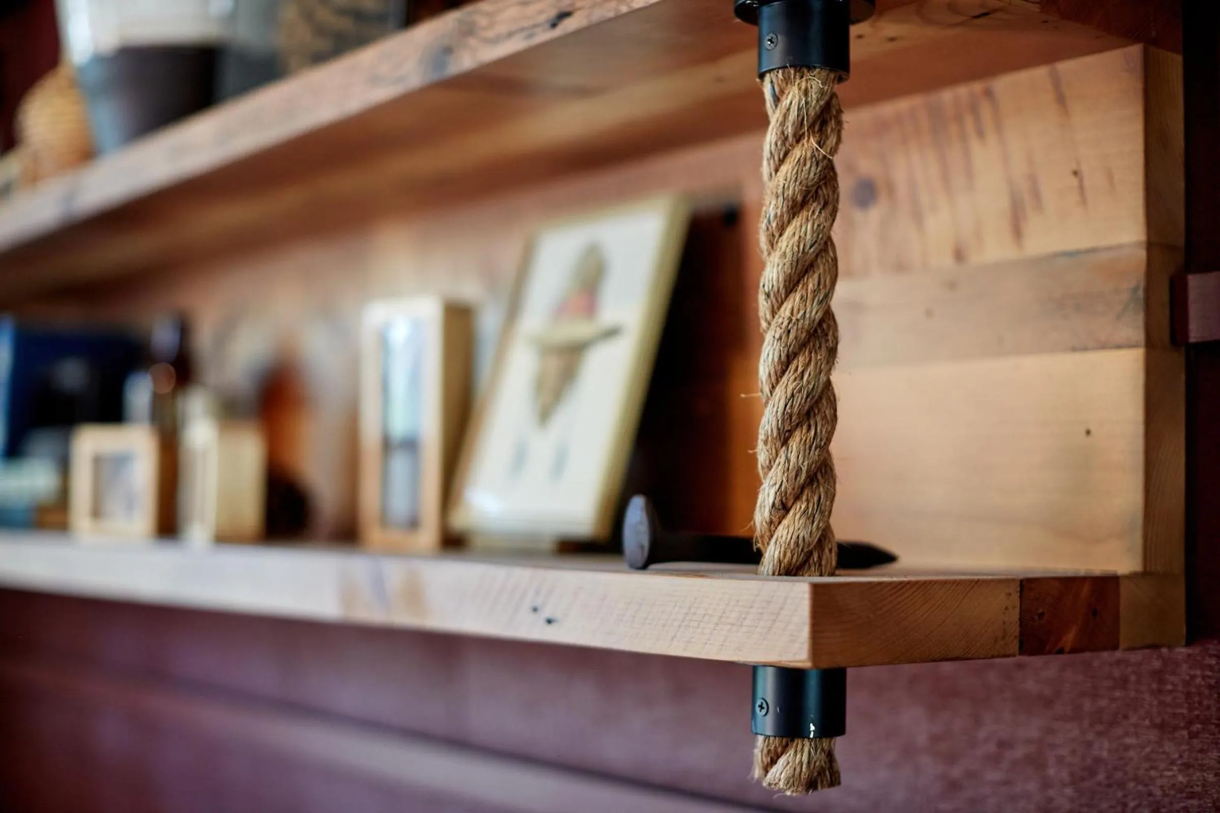 Decorative detail in Evergreen Lodge at Yosemite