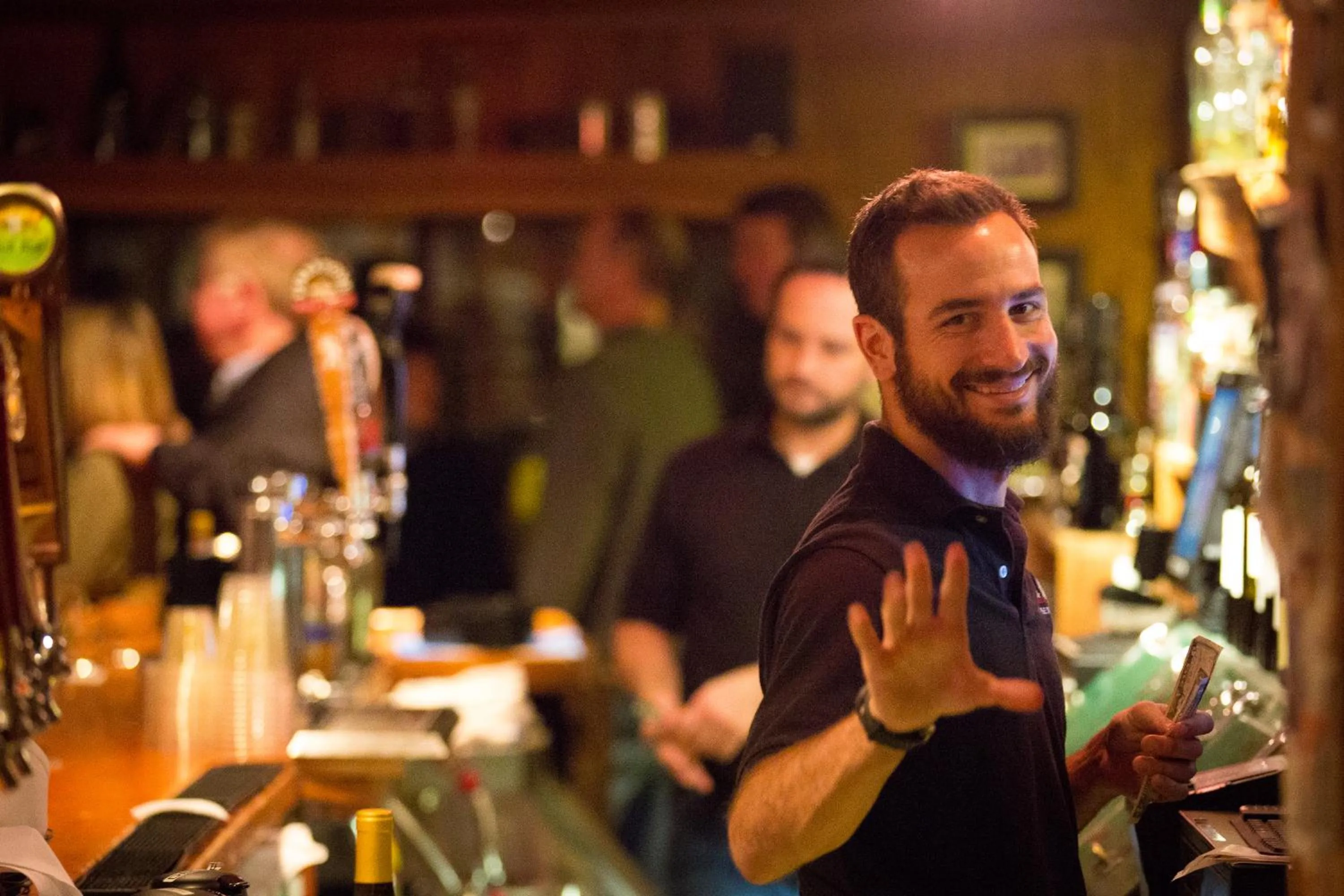 Staff in Evergreen Lodge at Yosemite