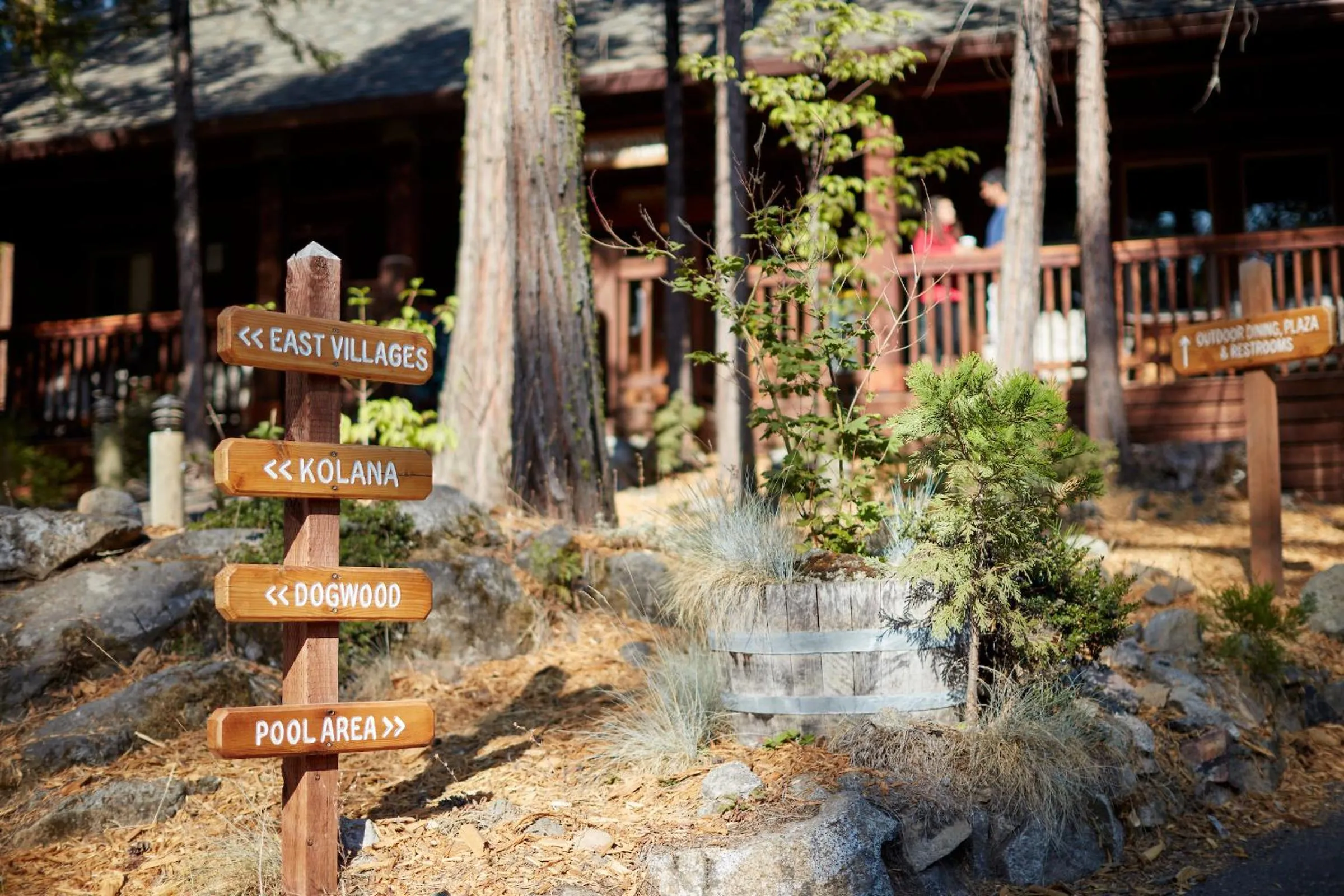 Property logo or sign in Evergreen Lodge at Yosemite