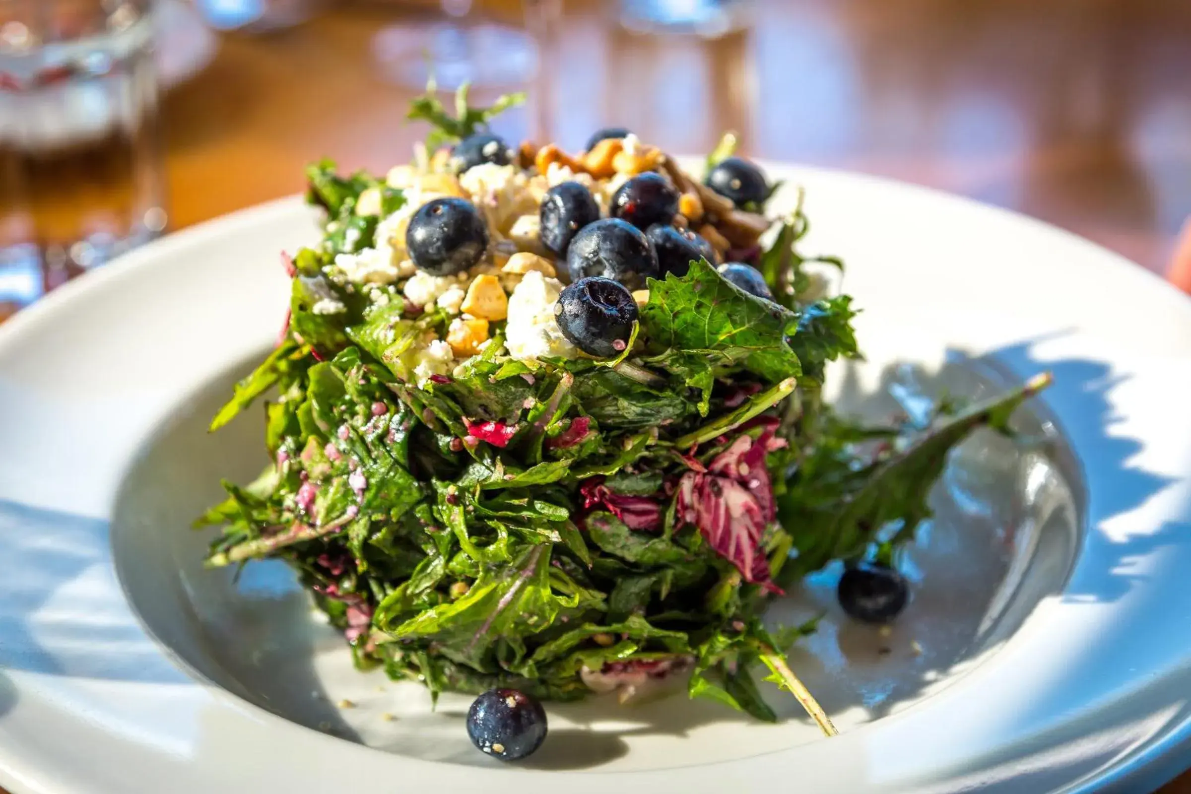Food close-up in Evergreen Lodge at Yosemite Food close-up in Evergreen Lodge at Yosemite