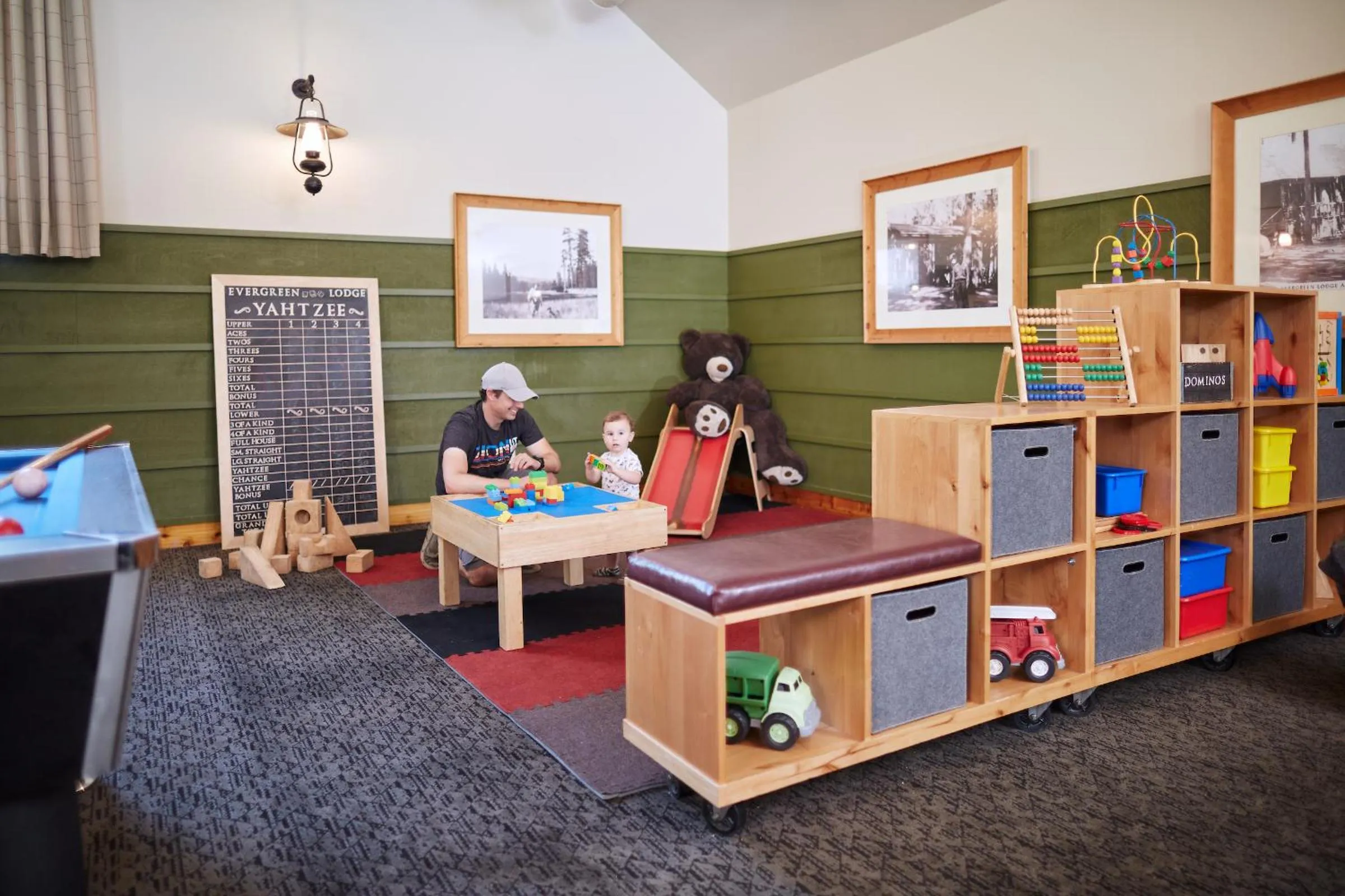 Kids's club in Evergreen Lodge at Yosemite