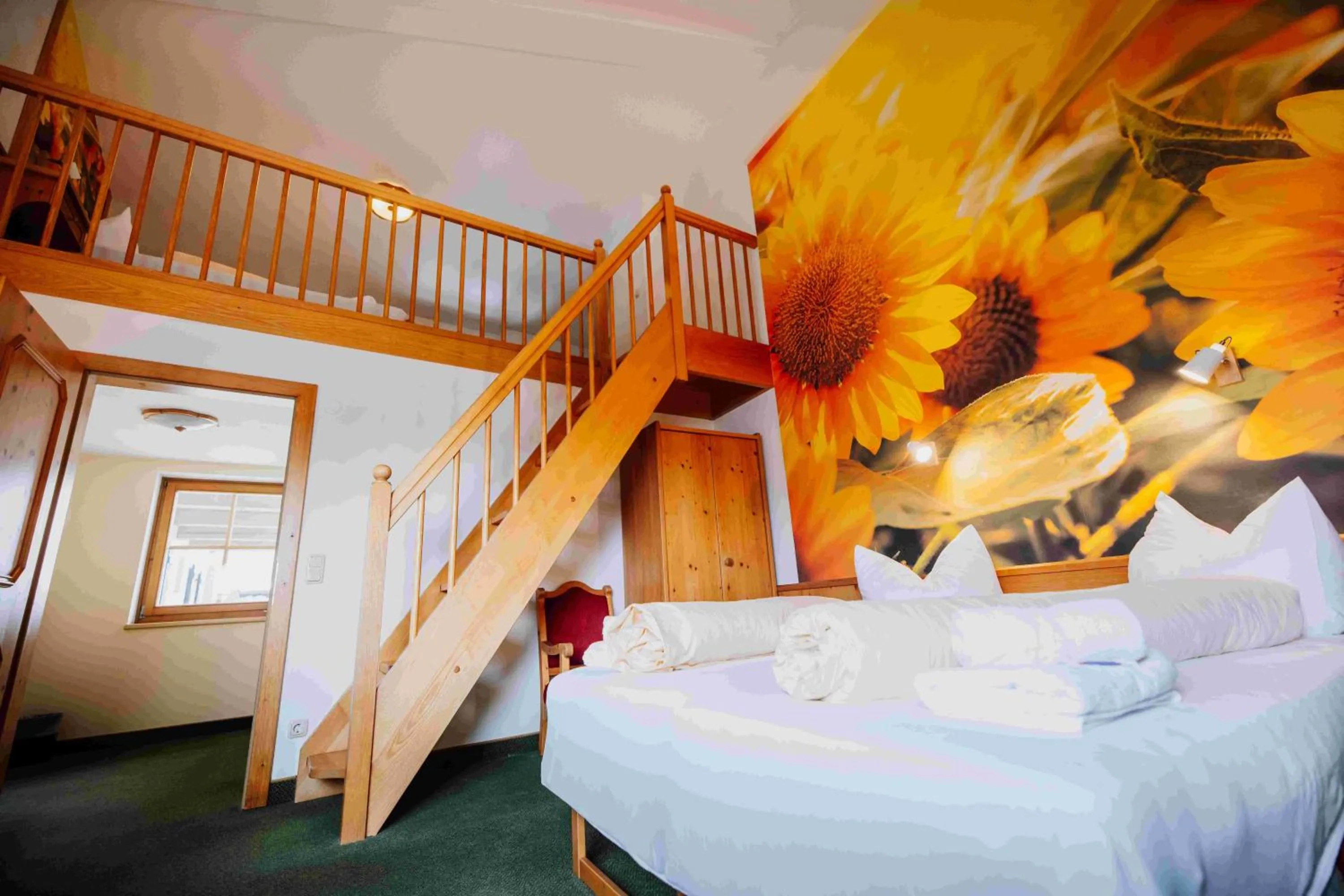 Bed in Hotel in the HEART of the Alps