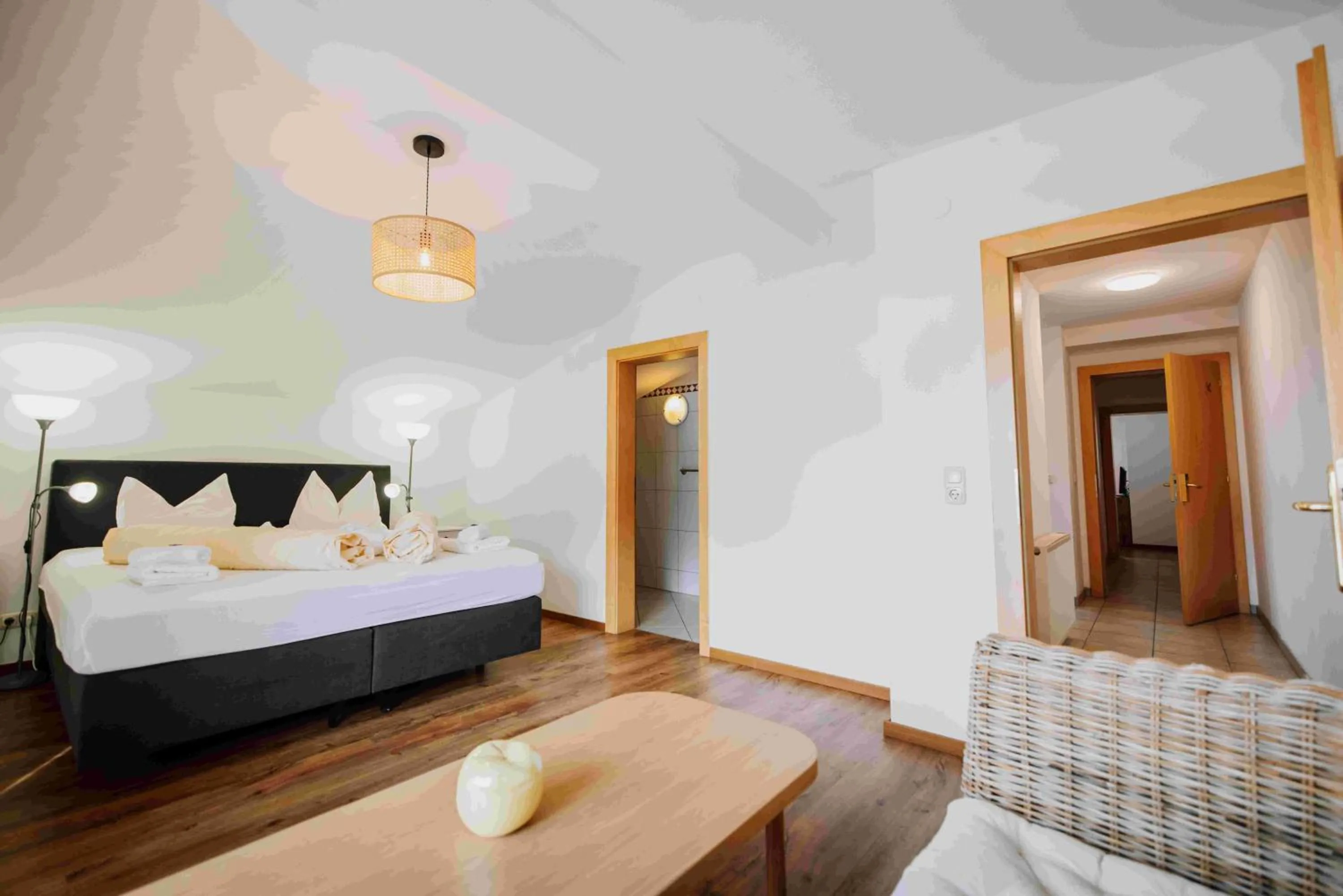 Bed in Hotel in the HEART of the Alps