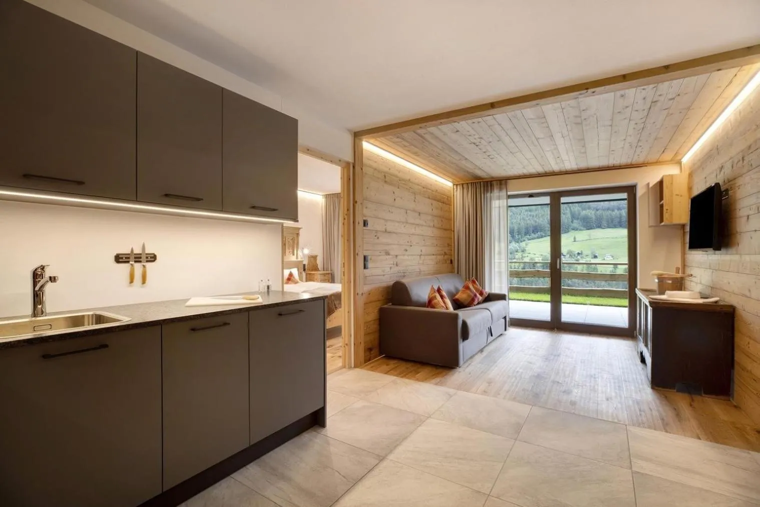 Property building in Archehof Hochzirm Lodge Anton
