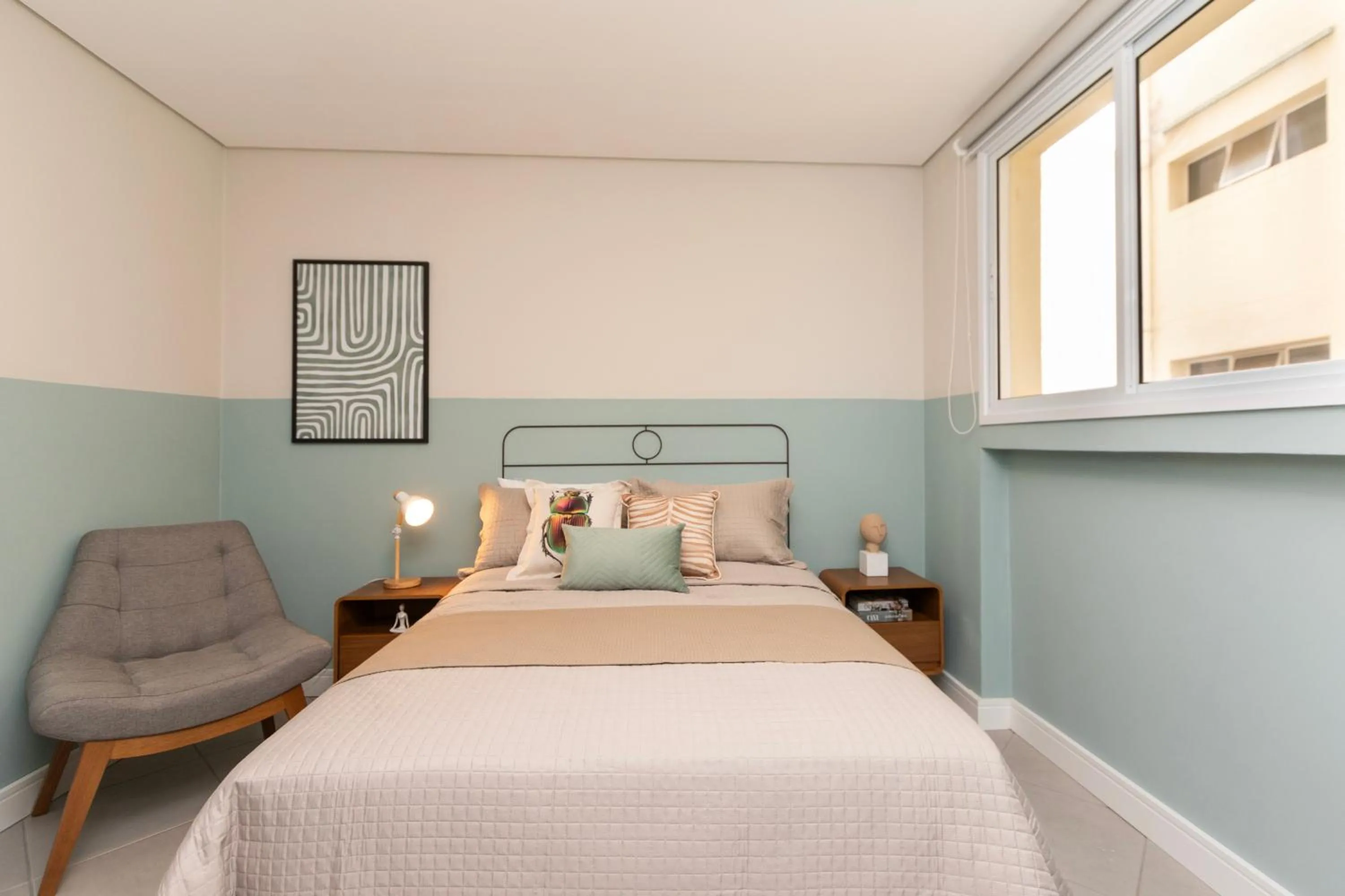 Photo of the whole room, Bed in 360 Av Ipiranga