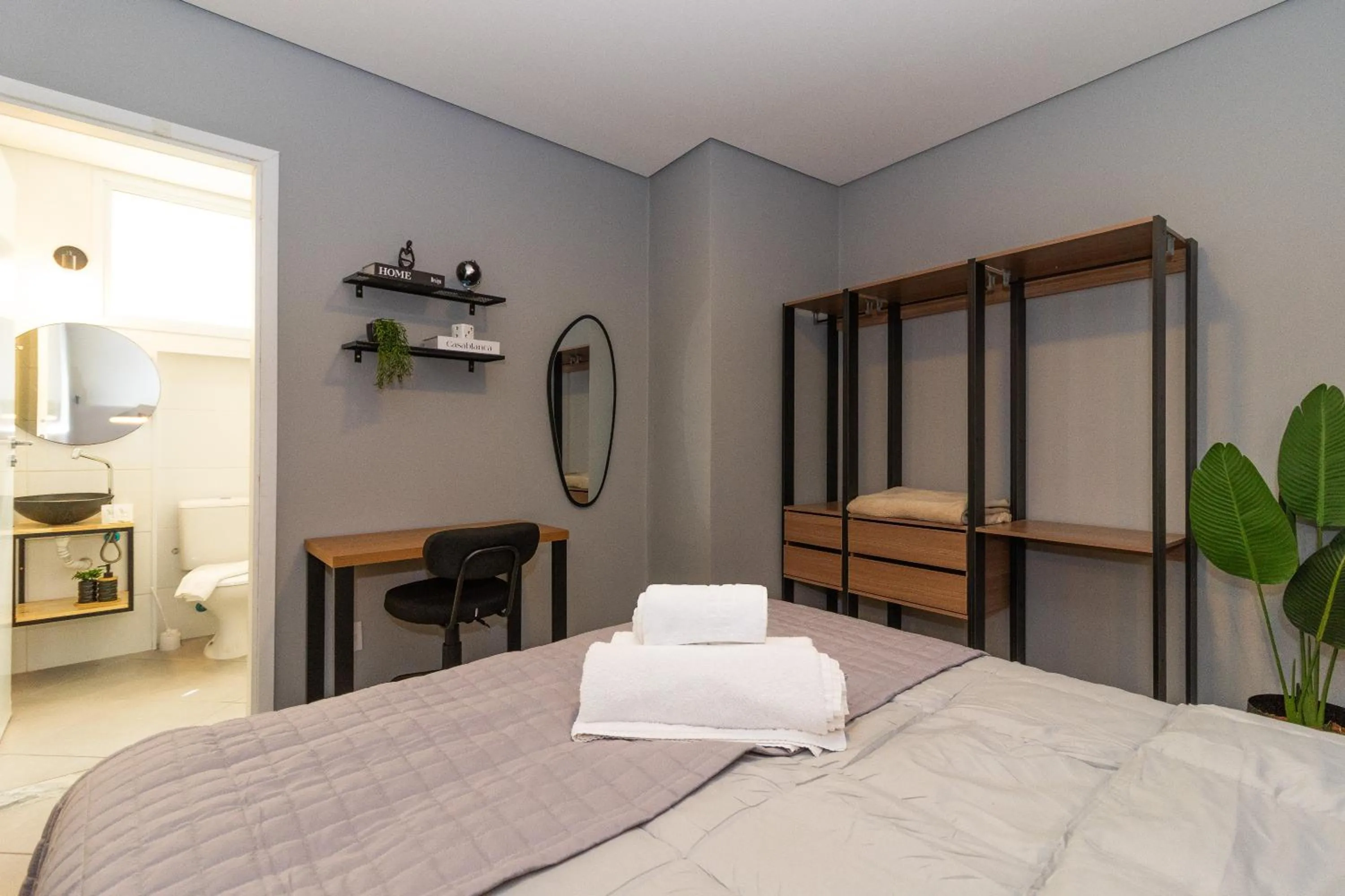 Bedroom, Bed in 360 Av Ipiranga