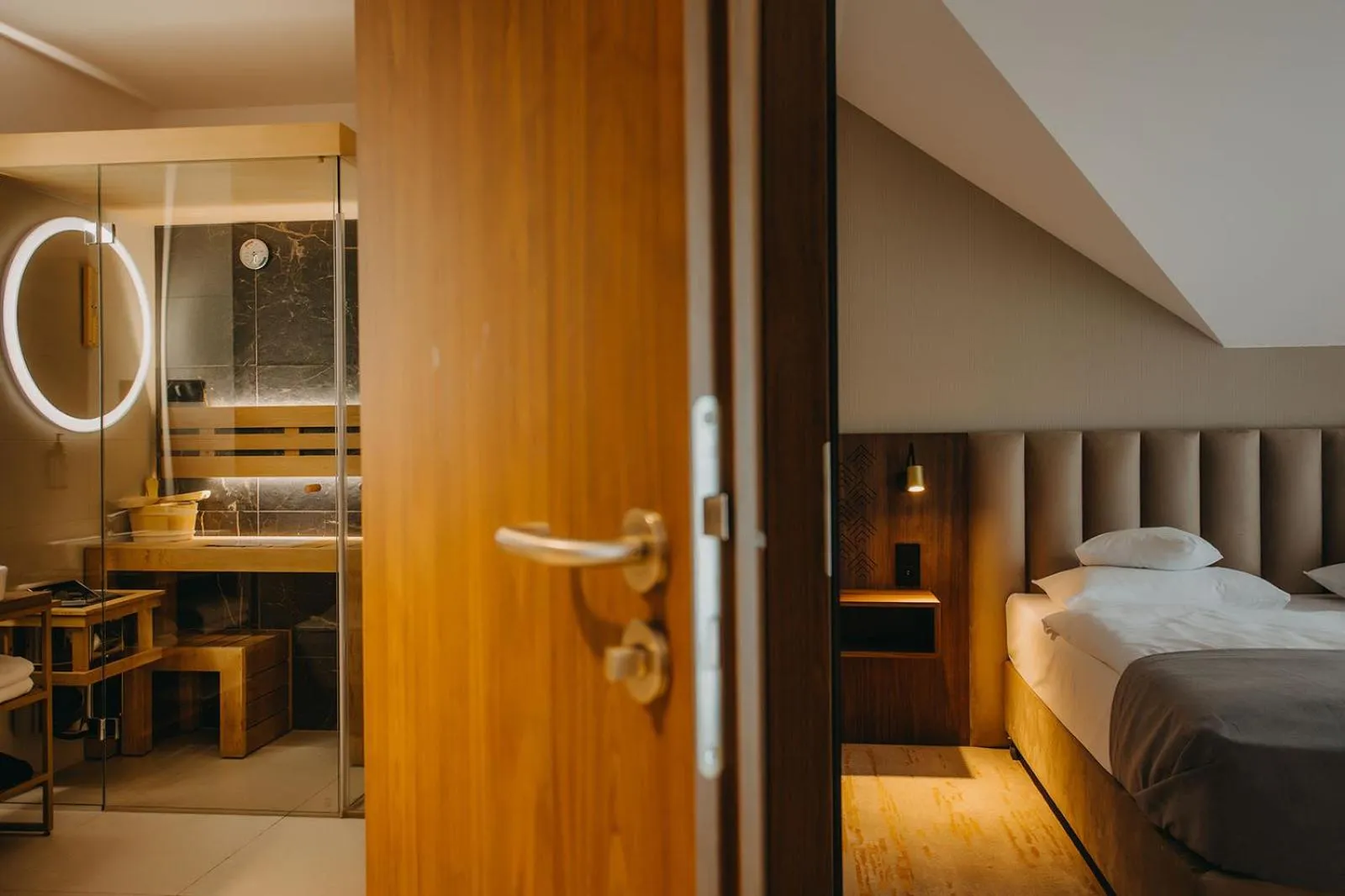 Sauna, Bed in Five Seasons Szklarska Poręba