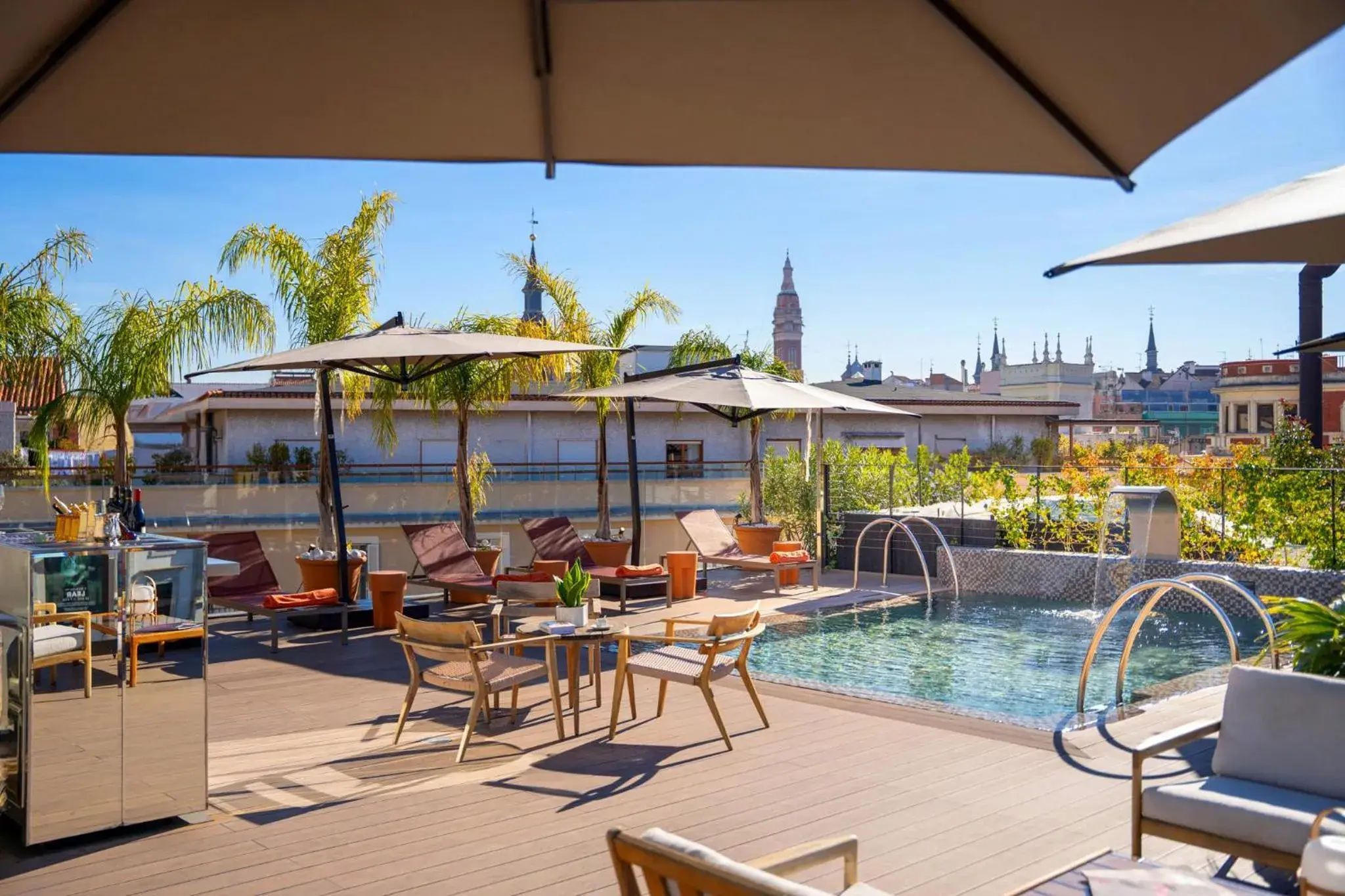 Swimming pool in Ocean Drive Madrid Swimming pool in Ocean Drive Madrid