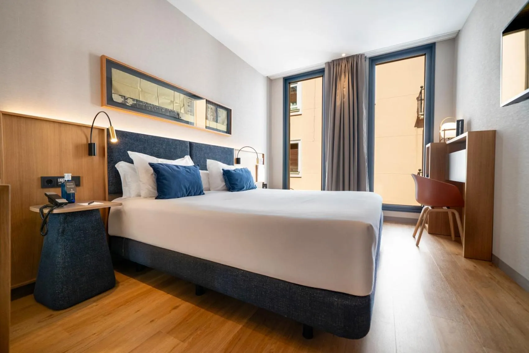 Bedroom, Bed in Ocean Drive Madrid