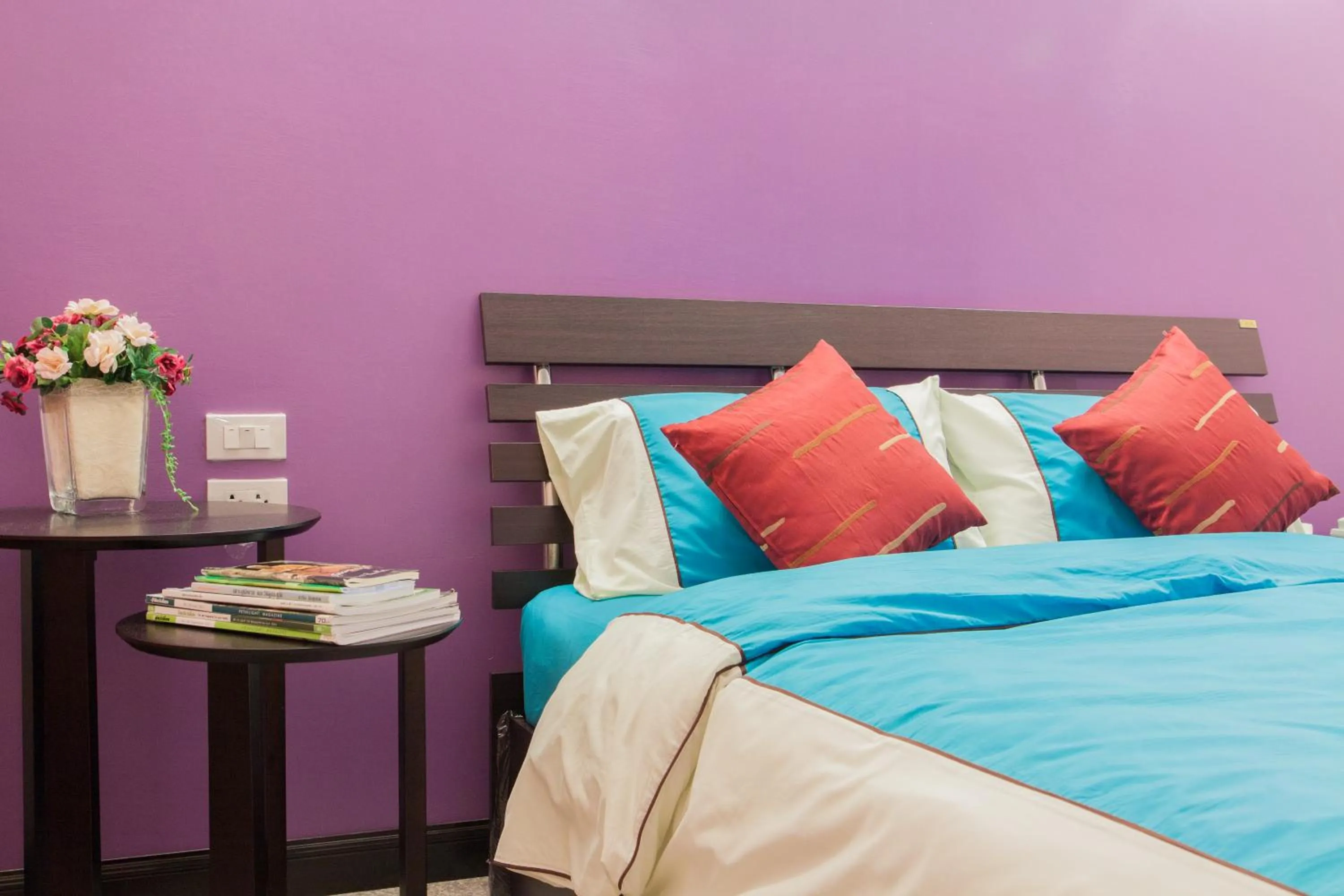 Bed in Nam Talay Resort