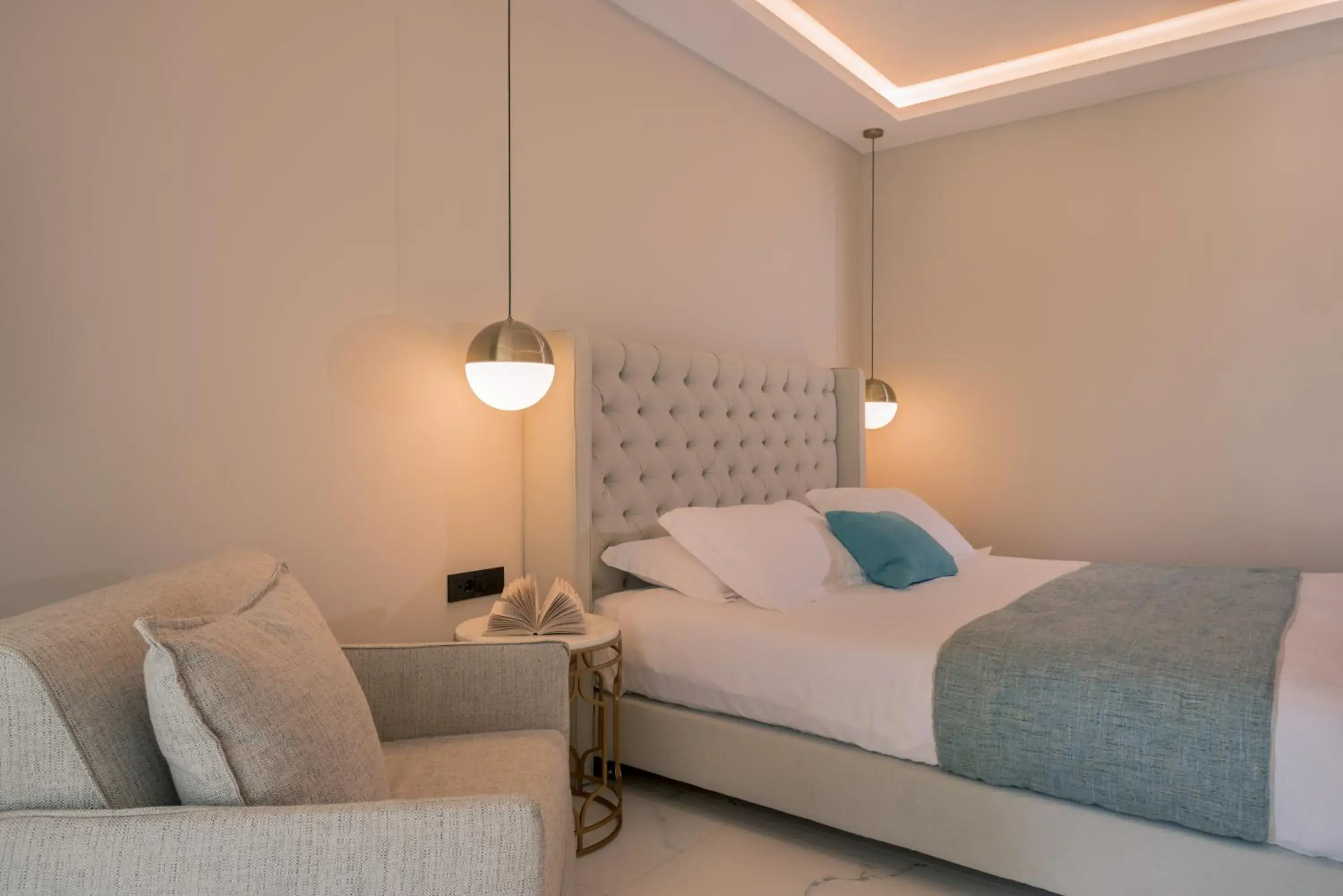 Bed in Katerina Palace Hotel Bed in Katerina Palace Hotel