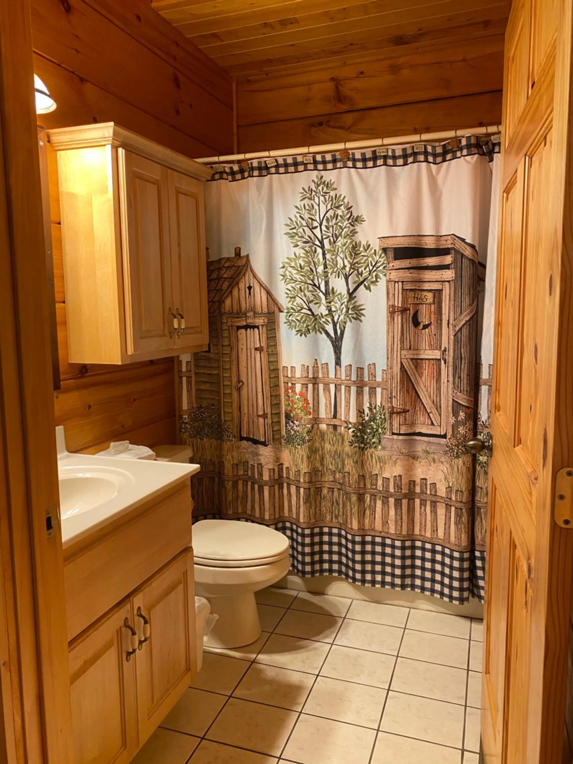 Bathroom in Grandview Experience Lodge