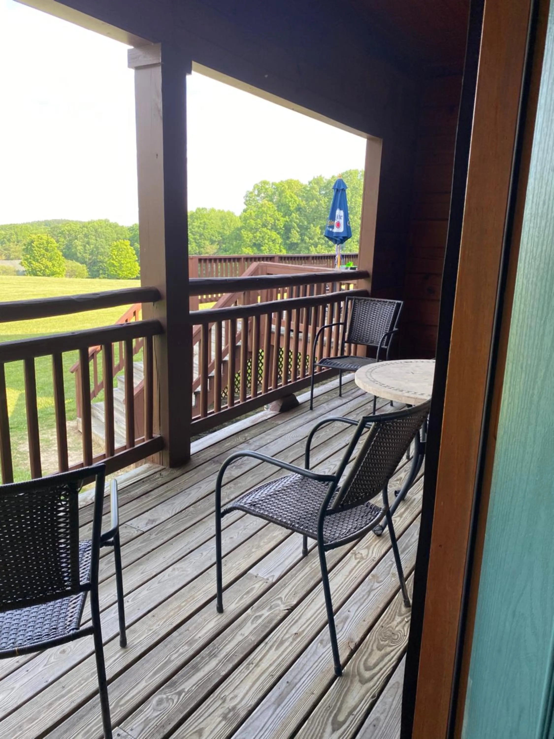 Patio in Grandview Experience Lodge