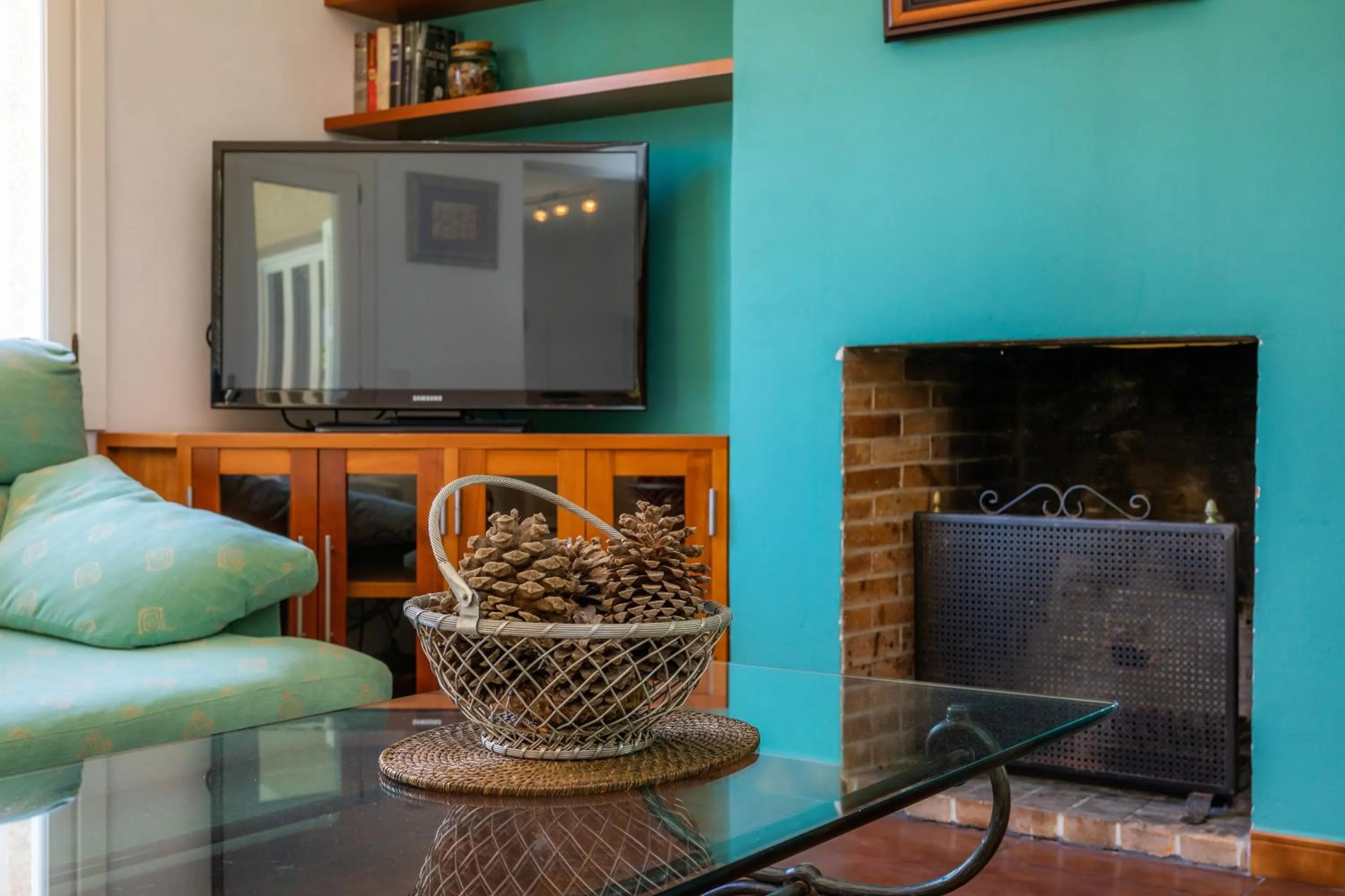 Living room in Villa Paca