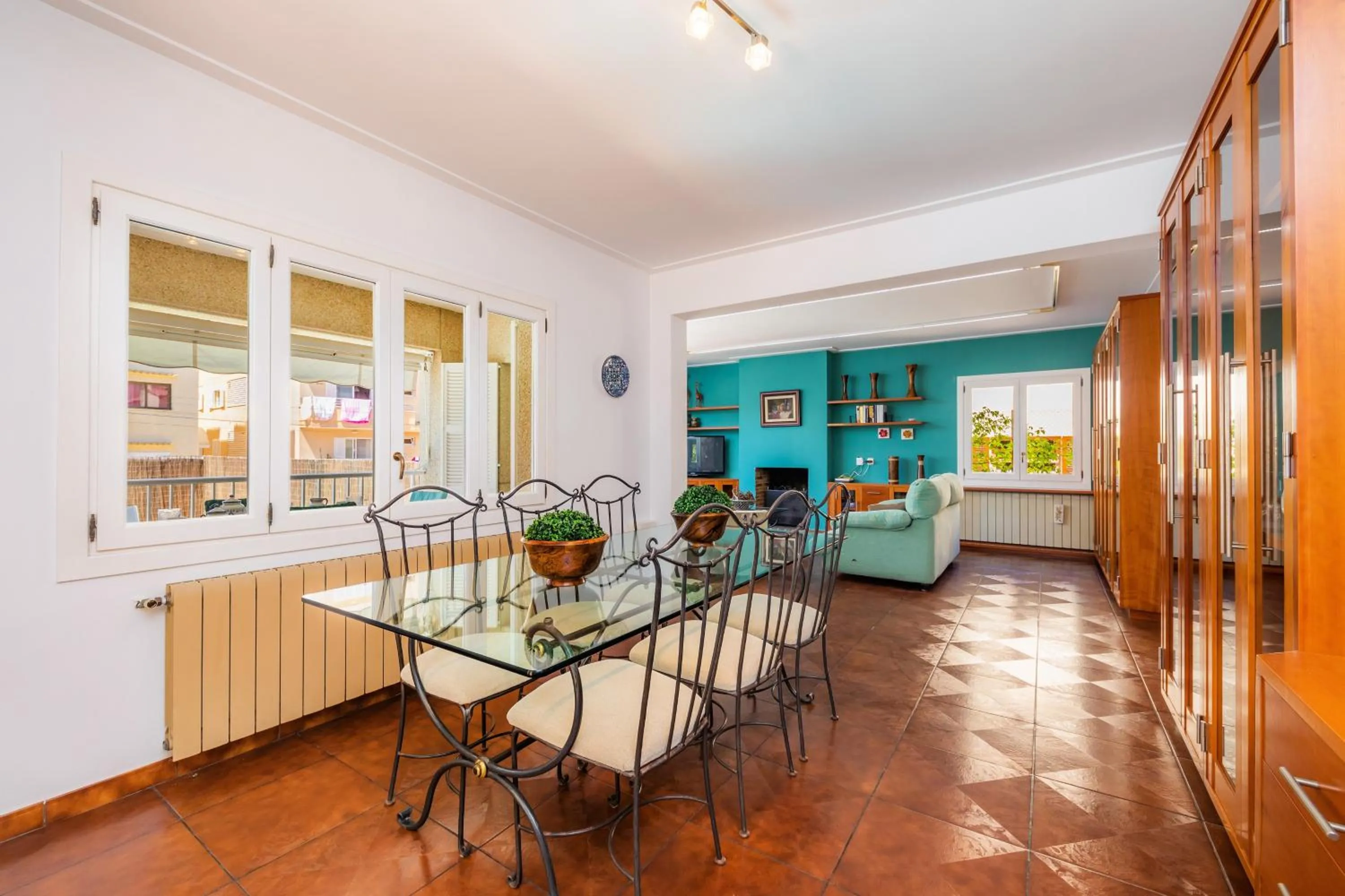 Living room in Villa Paca