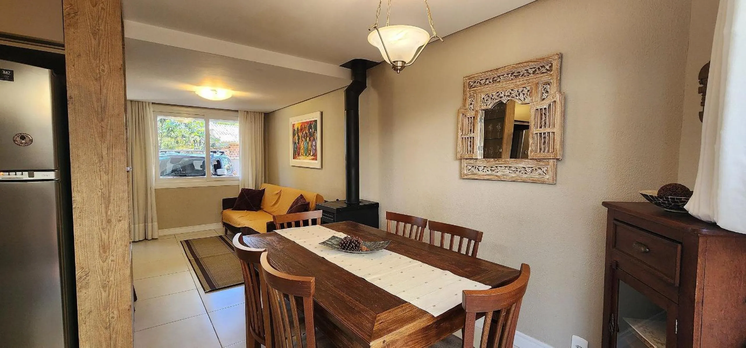Dining area in Charme e Conforto em Canela (Centro/3 dorm)