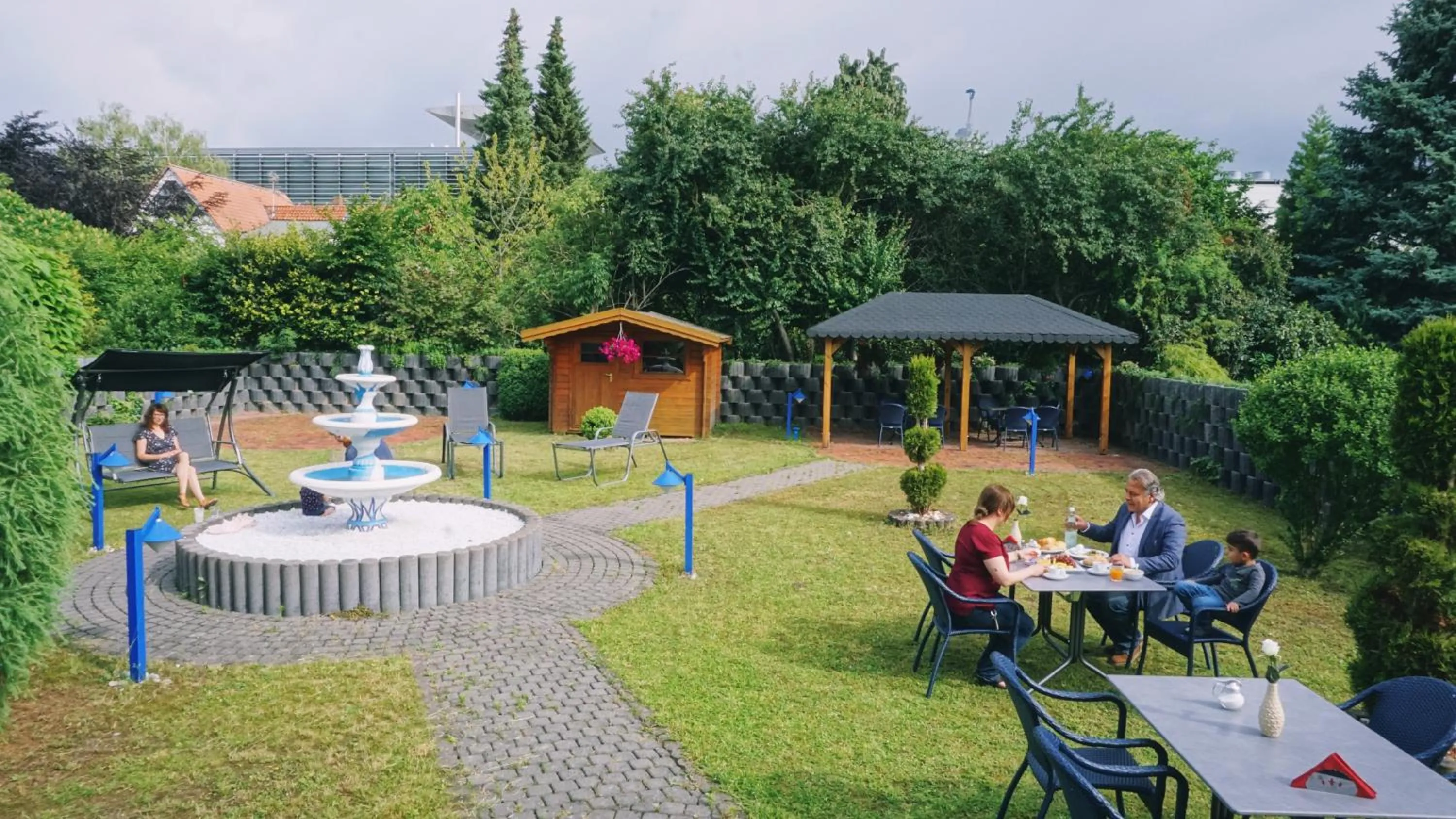 Garden in Hotel Opal