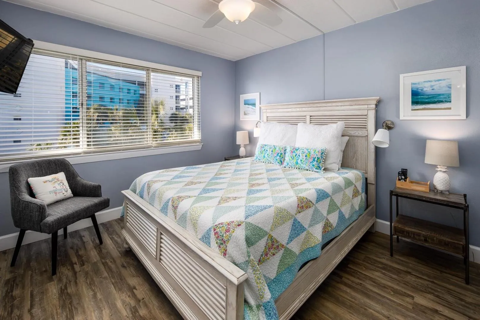Bed in Seaspray Condos 210D