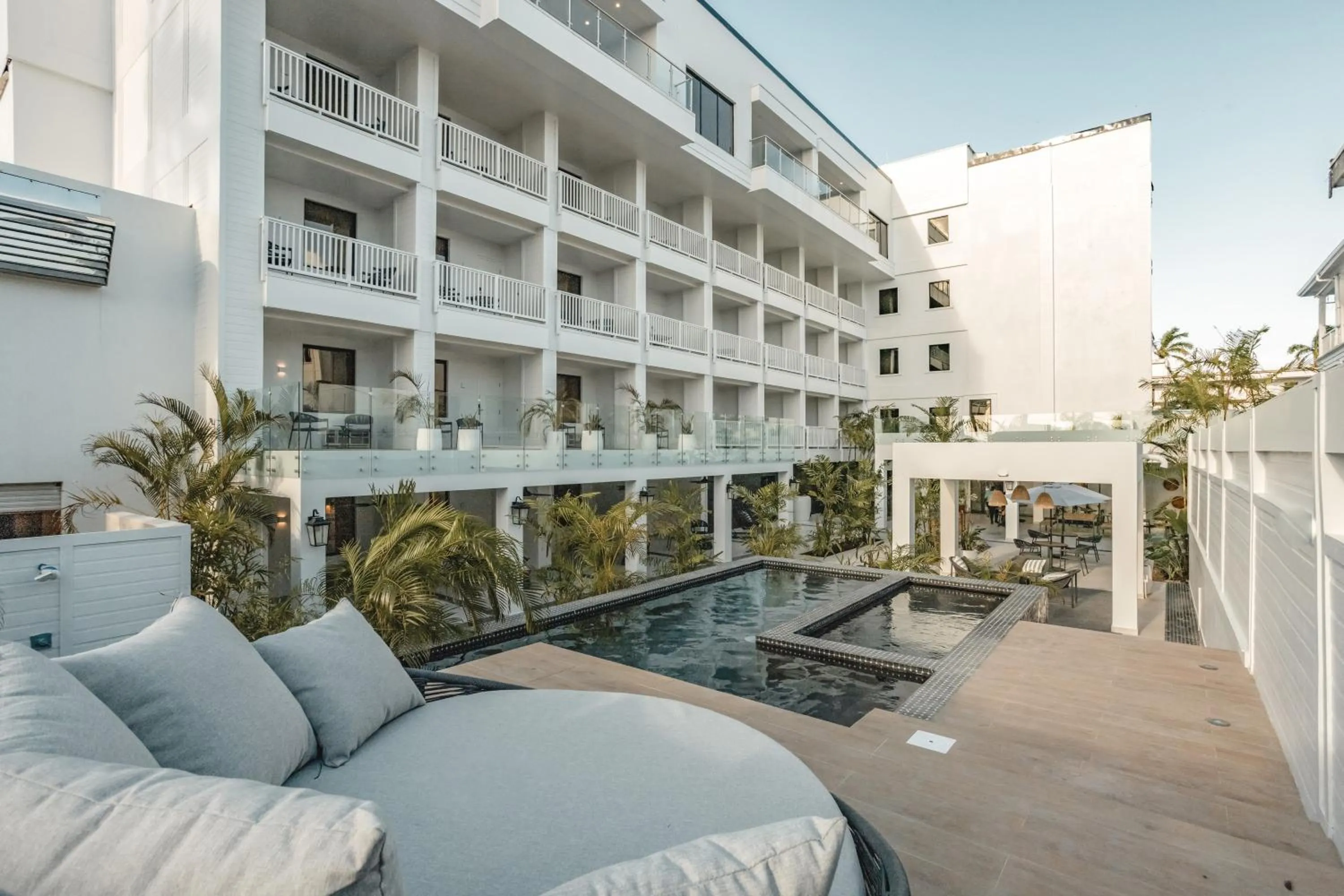 Swimming pool in Fort George Hotel and Spa