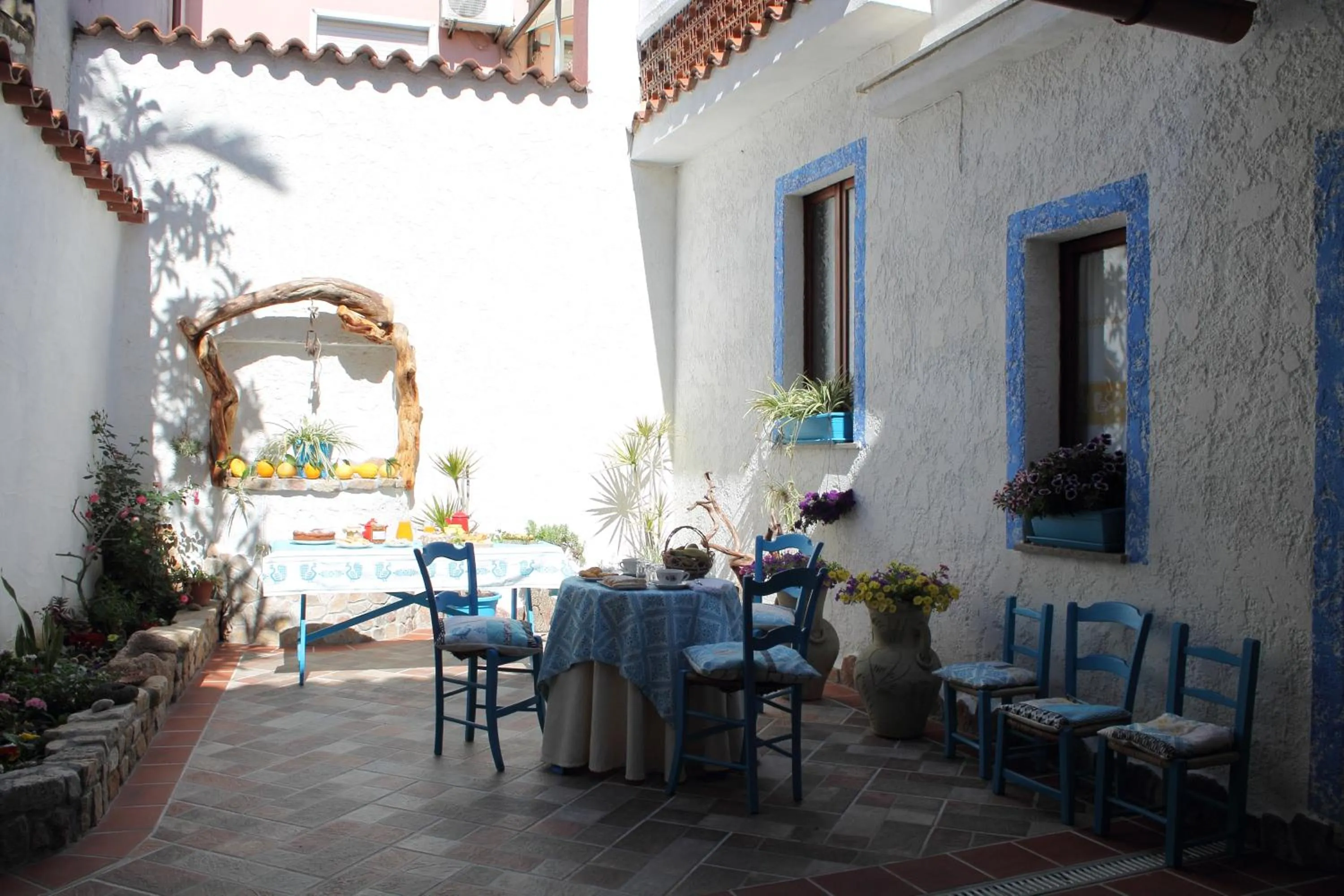 Patio in B&B Piazza Municipio