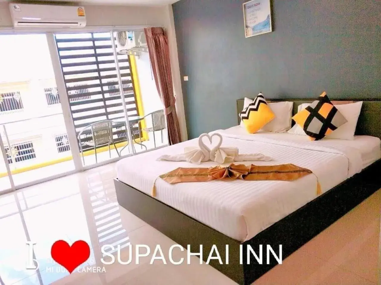 Bed in Supachai Inn Bed in Supachai Inn