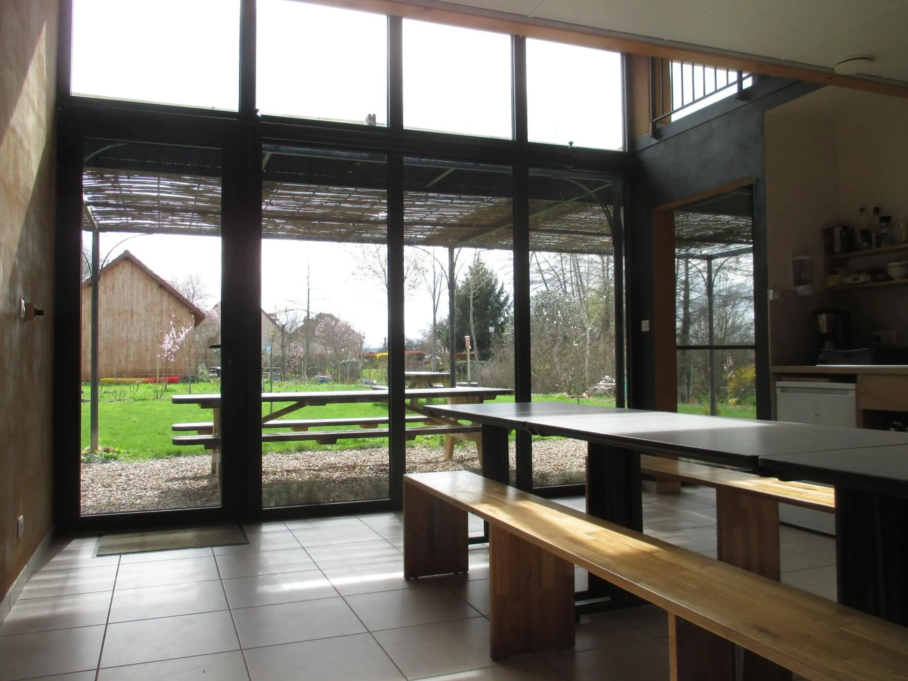 Dining area in Le Baugyte - Gite de GROUPE - 14 lits simples