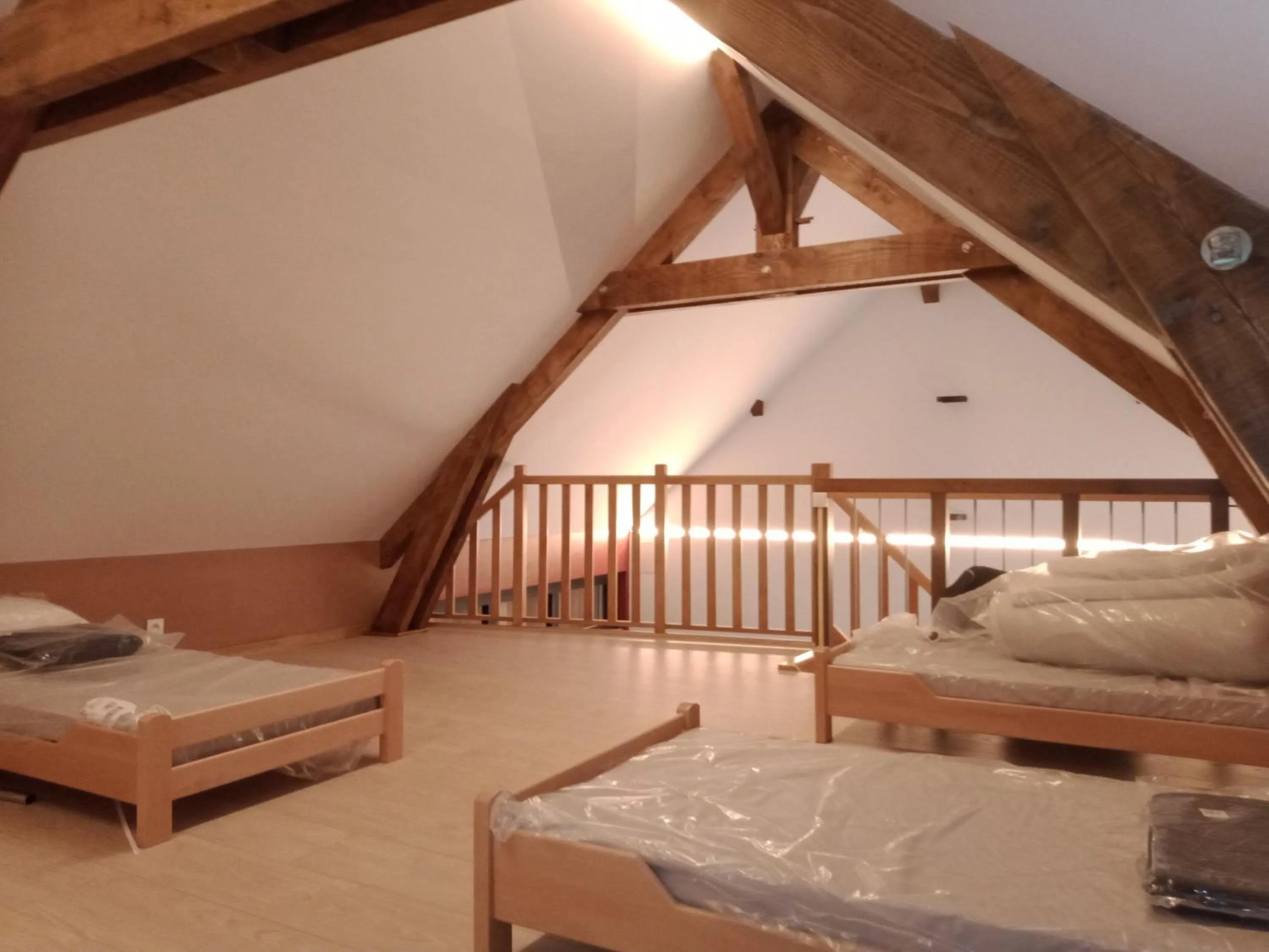 Photo of the whole room, Bed in Le Baugyte - Gite de GROUPE - 14 lits simples