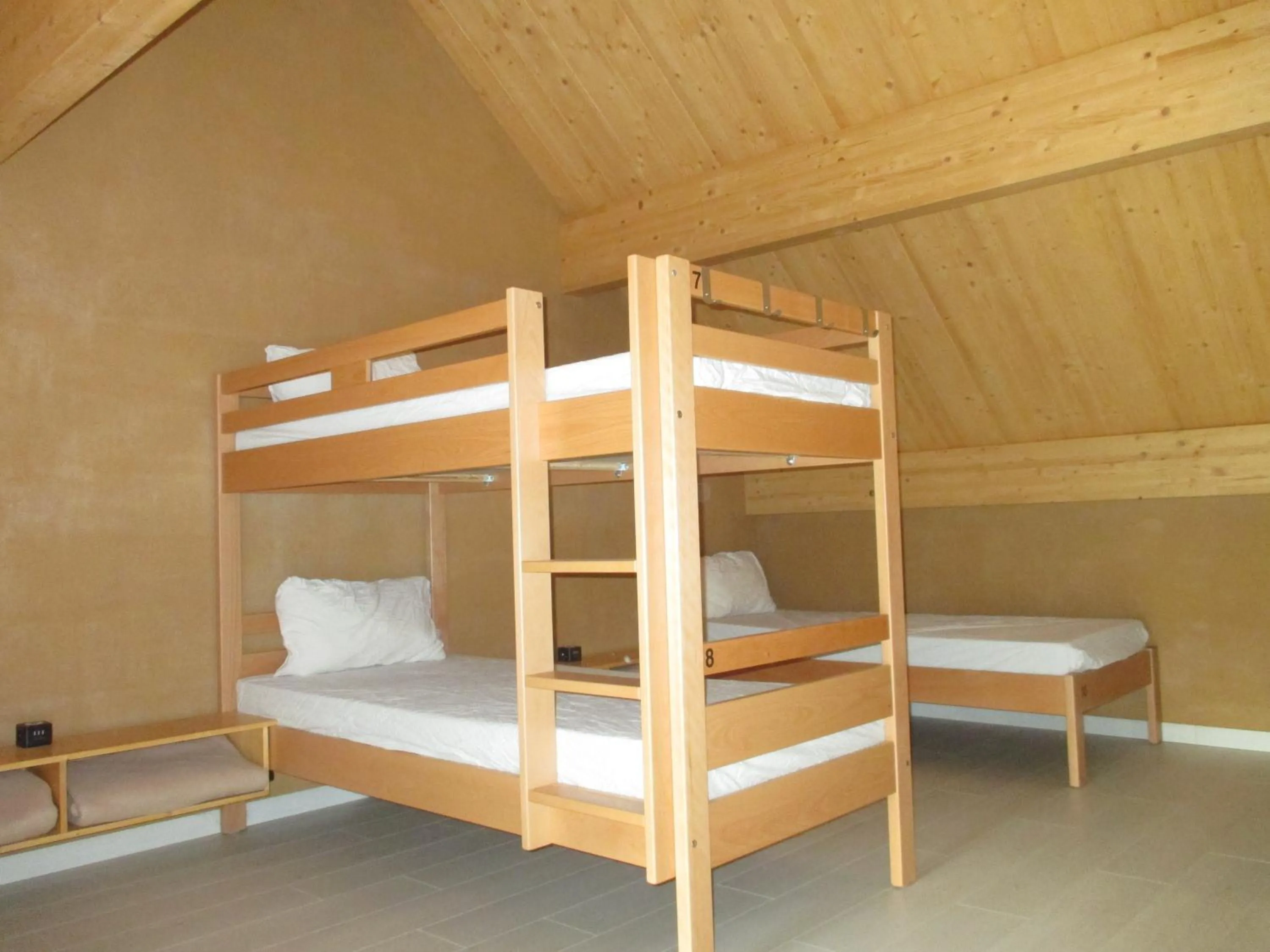 Bed in Le Baugyte - Gite de GROUPE - 14 lits simples
