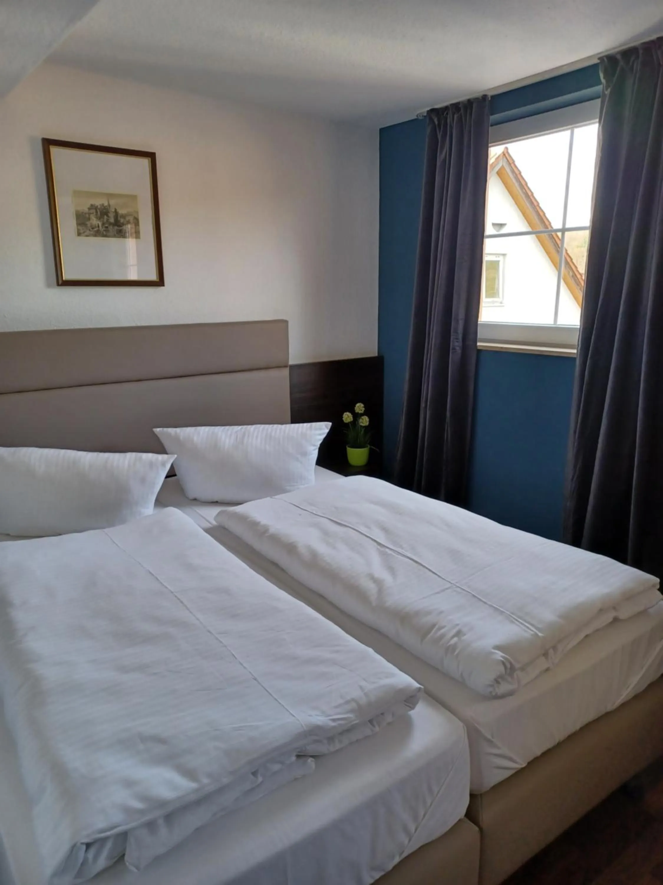 Bed in Hotel Klosterpost