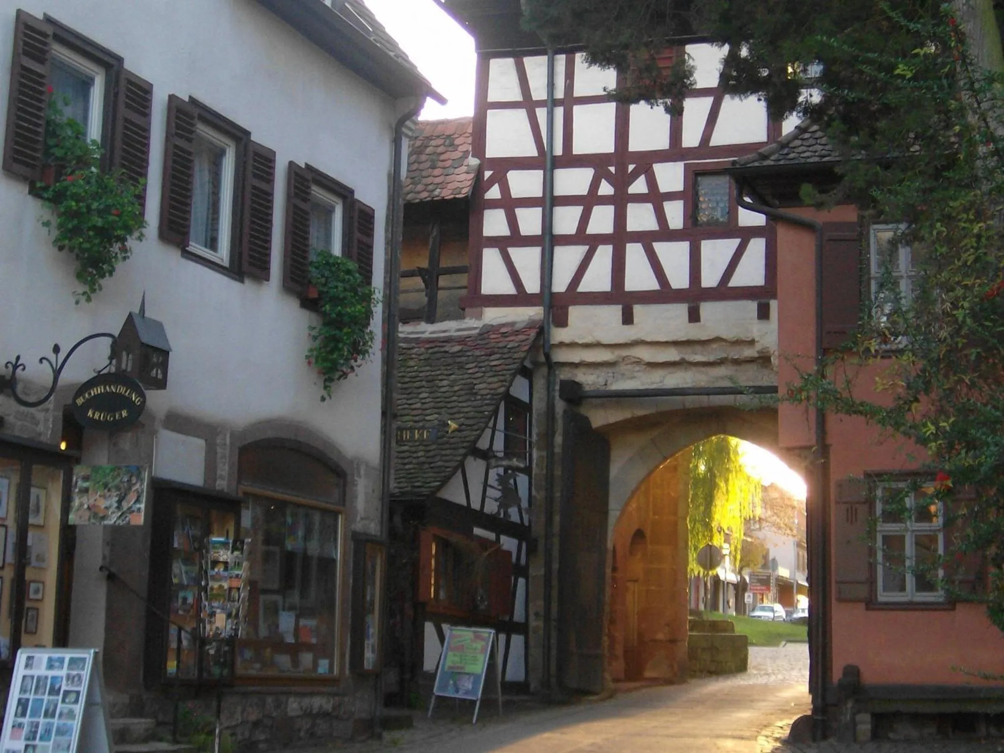 Facade/entrance in Hotel Klosterpost