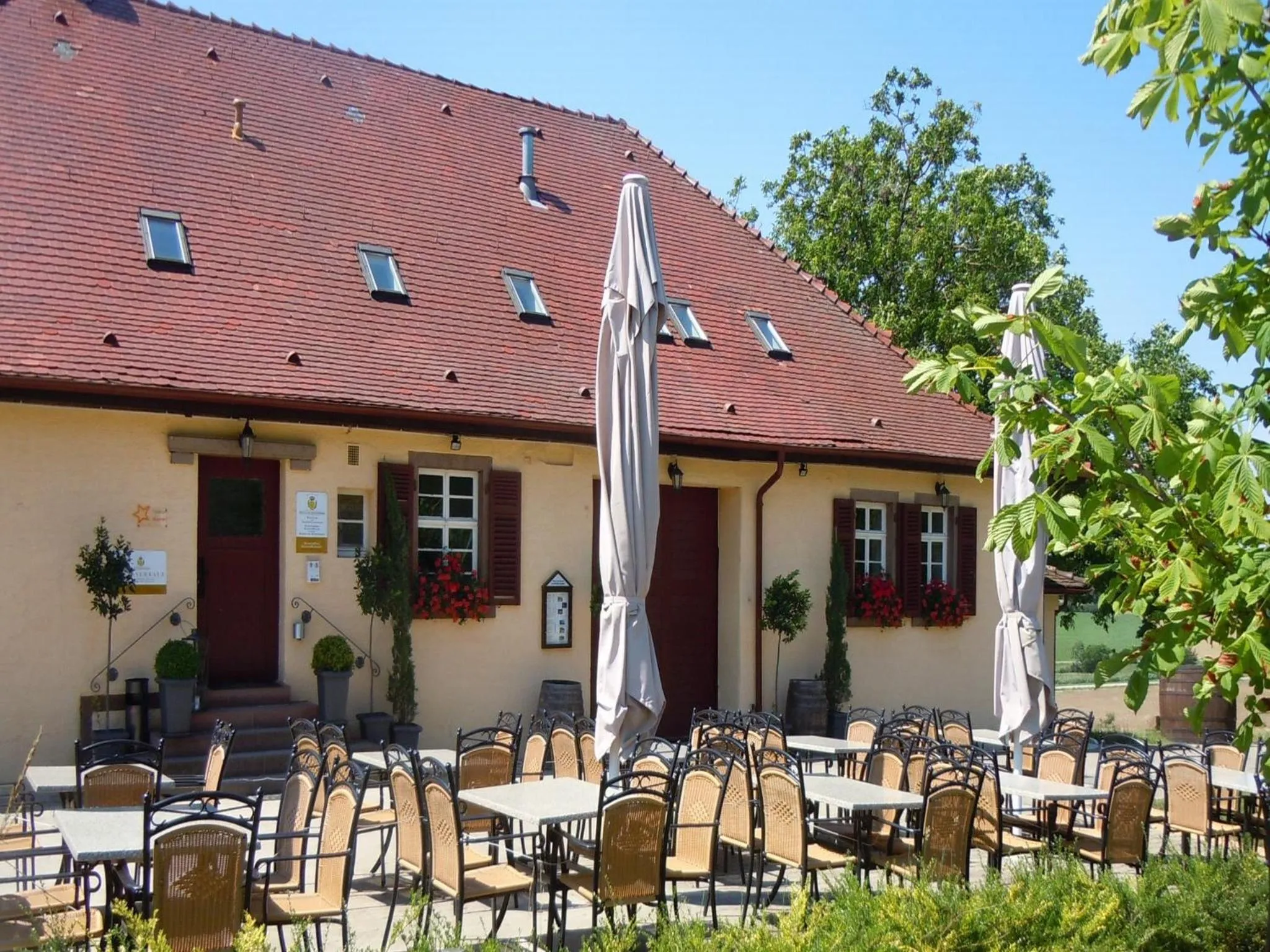 Facade/entrance in Hotel Klosterpost